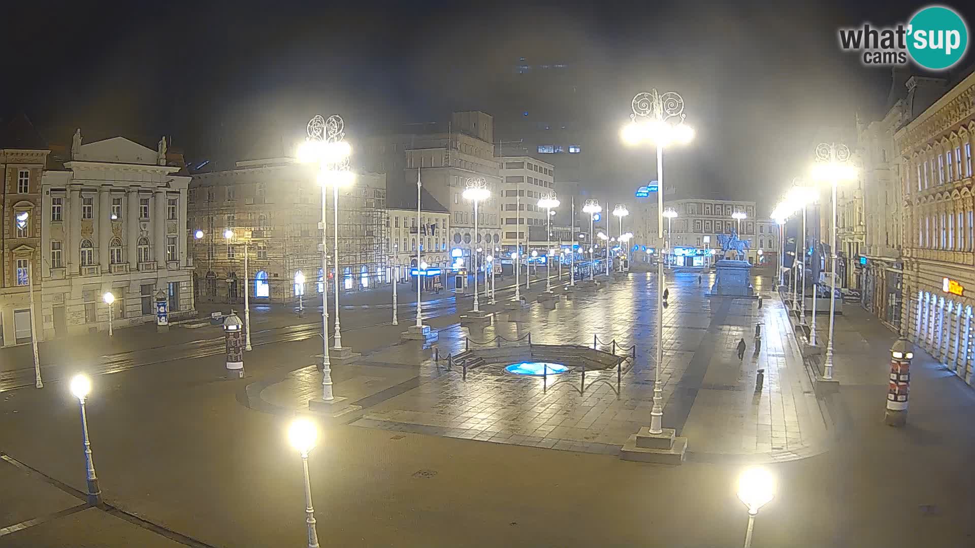 Zagreb Live Webcam – Bana Jelačić square