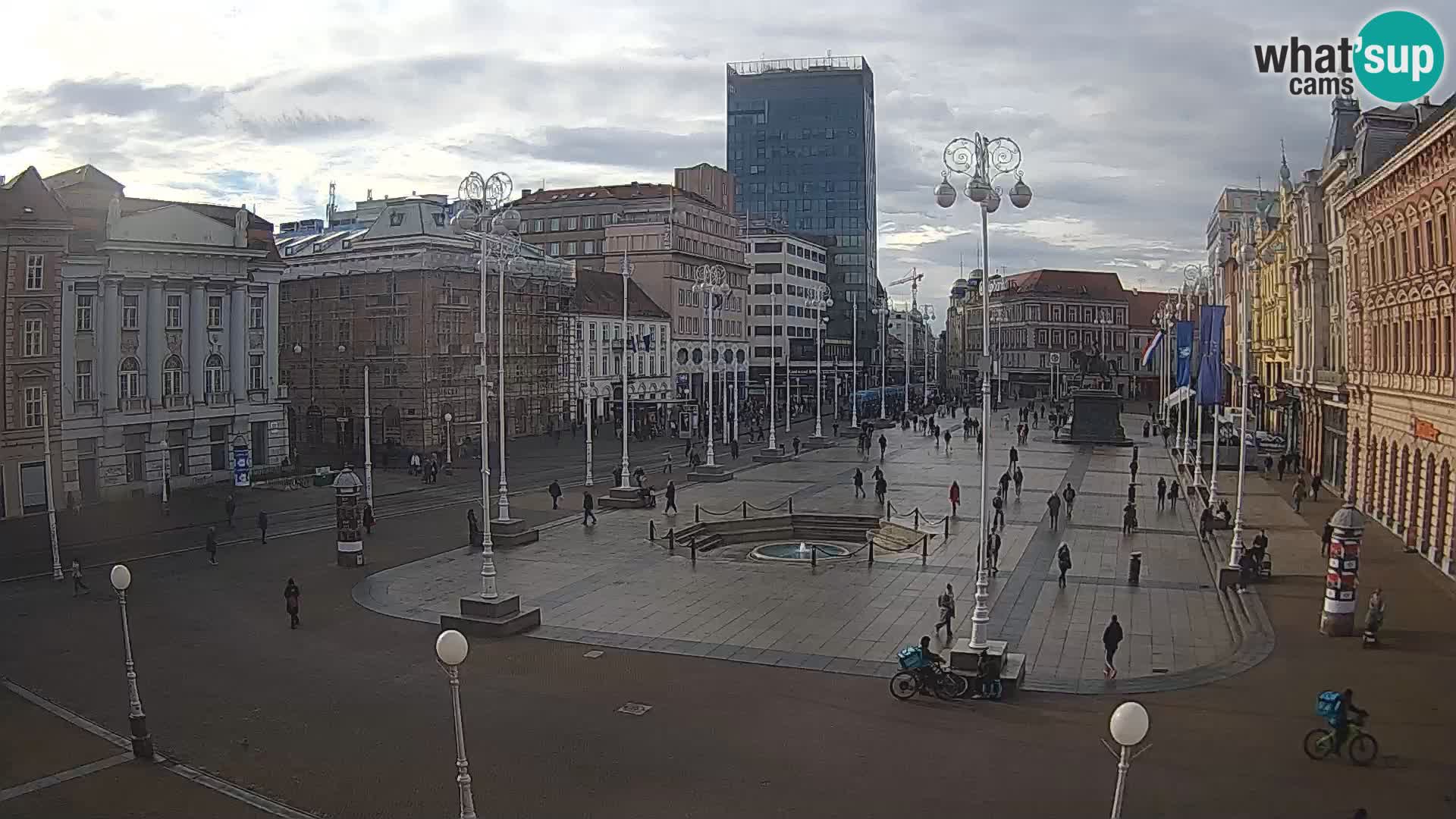 Zagreb Livecam – Bana Jelačić square