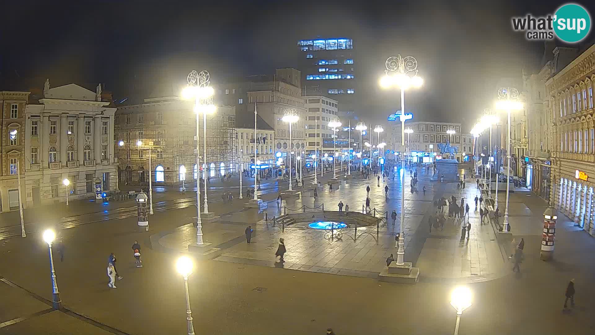 Zagreb Live Webcam – Bana Jelačić square