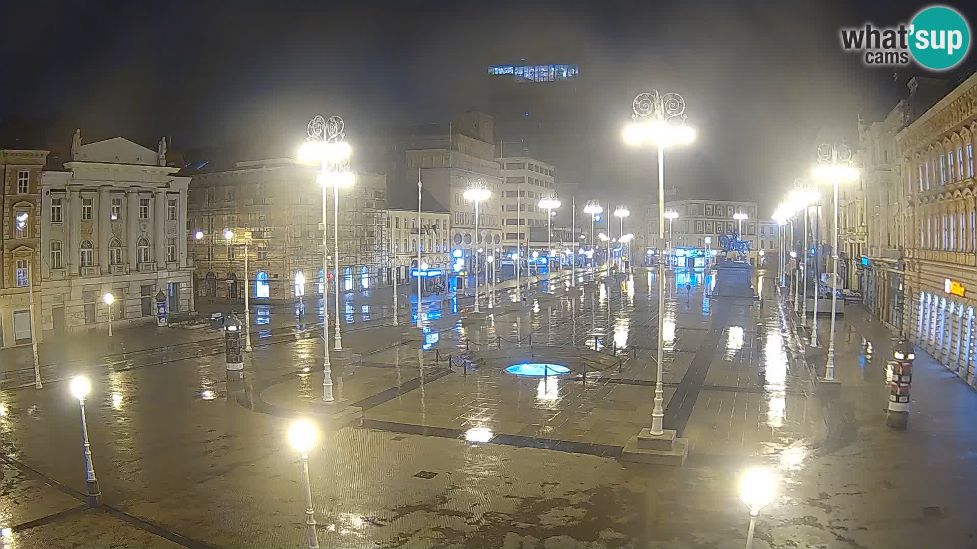 Zagabria Live Webcam piazza Bana Jelačić