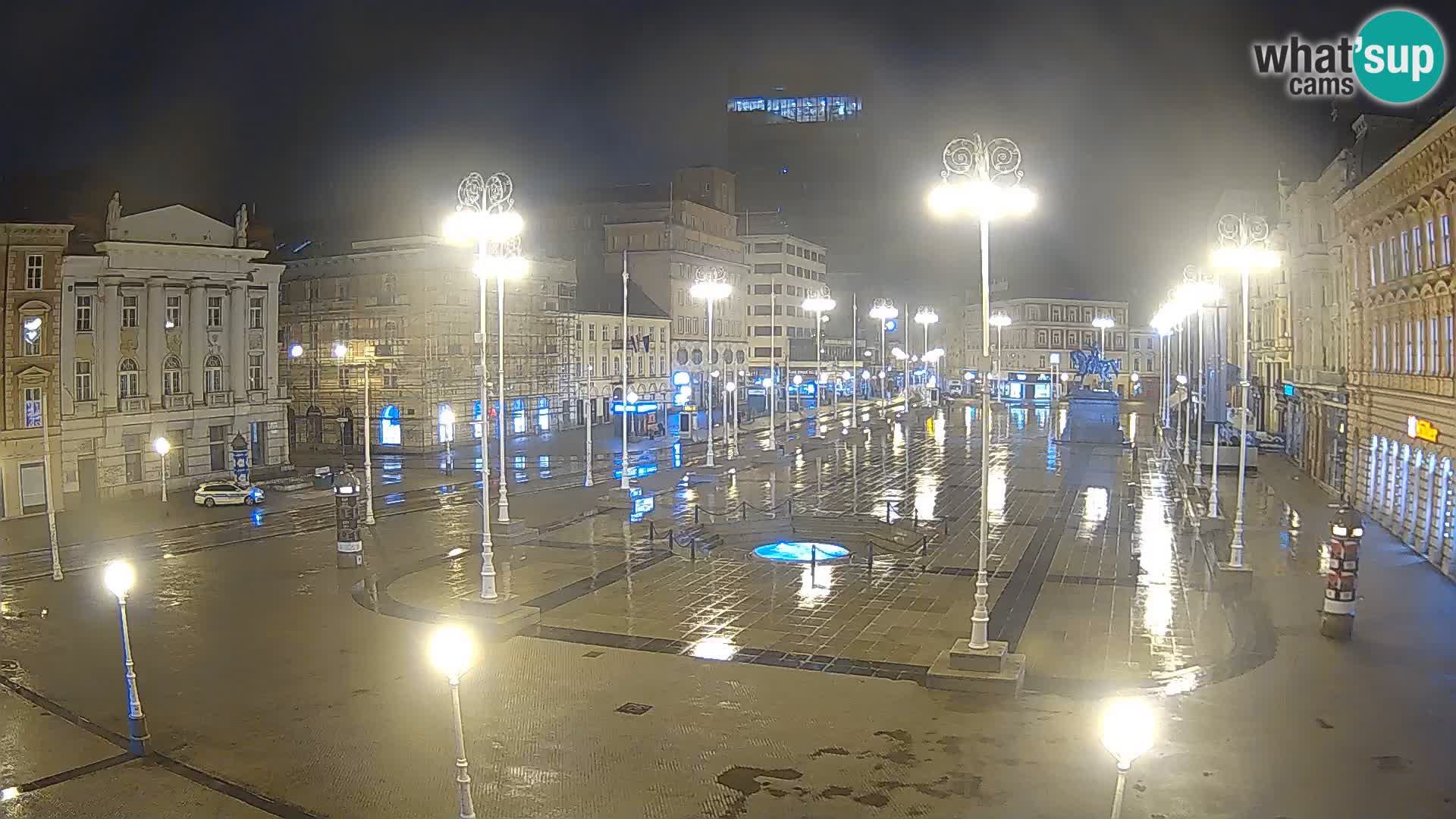 Zagabria Live Webcam piazza Bana Jelačić