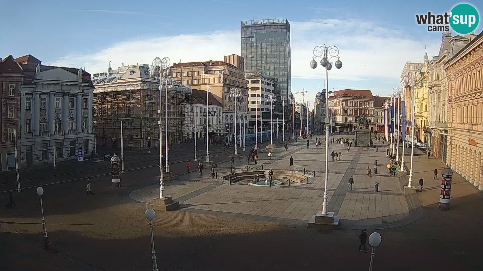 Zagreb Livecam – Bana Jelačić square