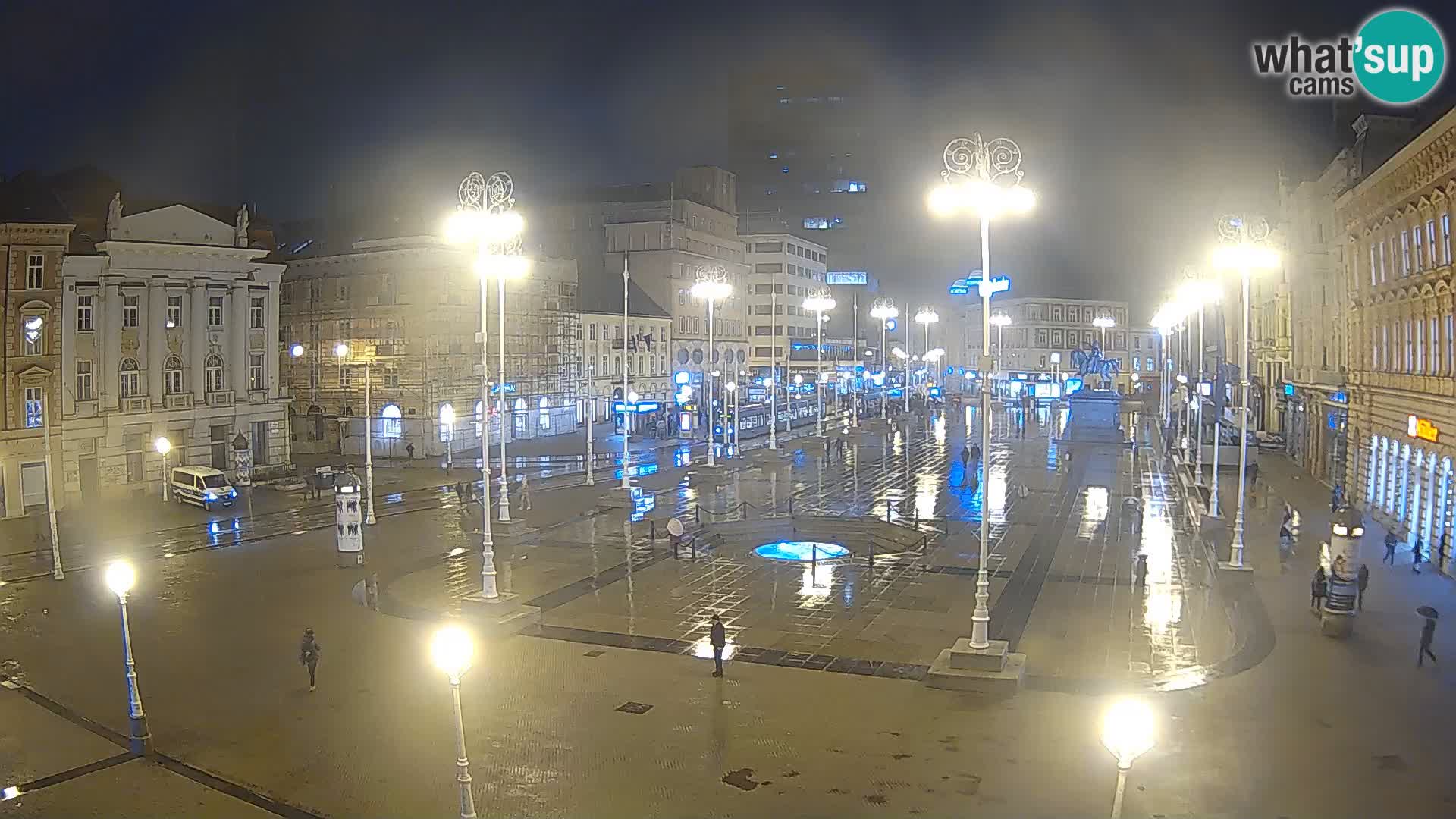 Zagreb Live Webcam – Bana Jelačić square