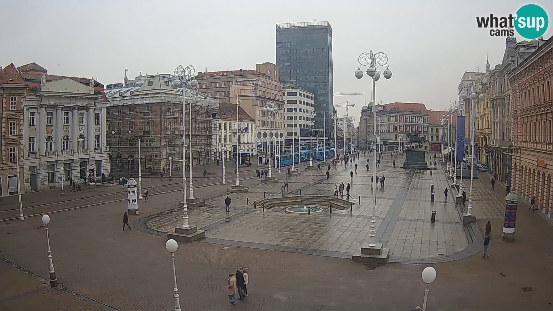 Zagreb Livecam – Bana Jelačić square