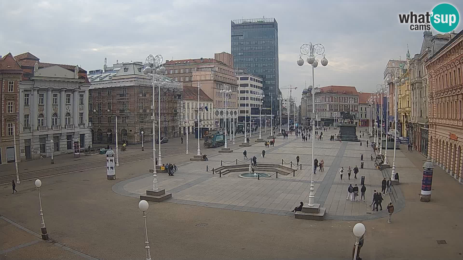 Zagreb Livecam – Bana Jelačić square