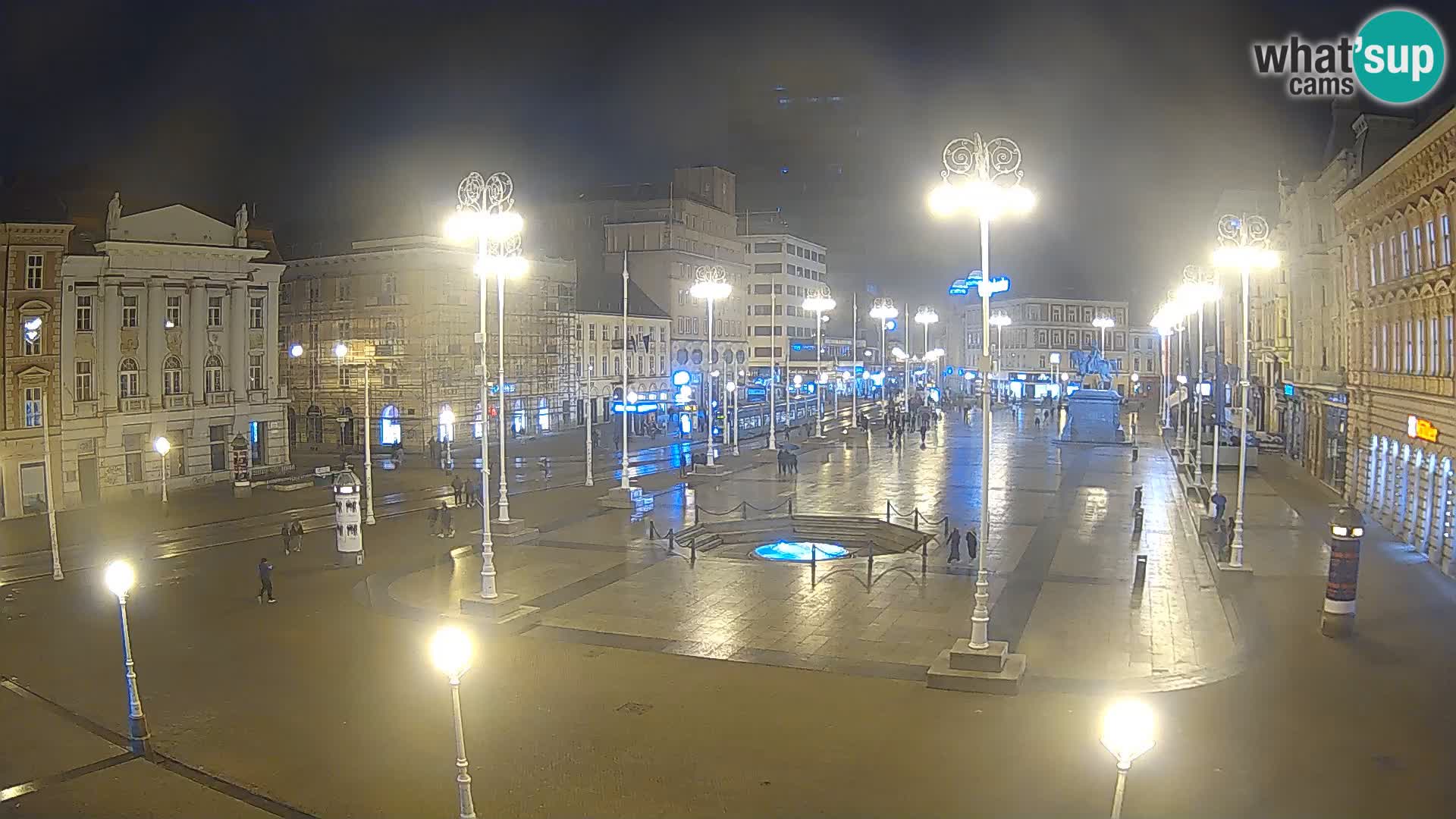 Zagabria Live Webcam piazza Bana Jelačić