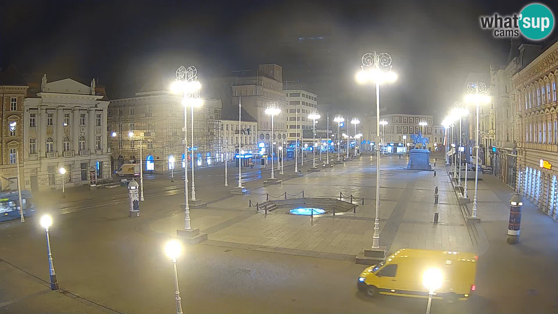 Zagabria Live Webcam piazza Bana Jelačić