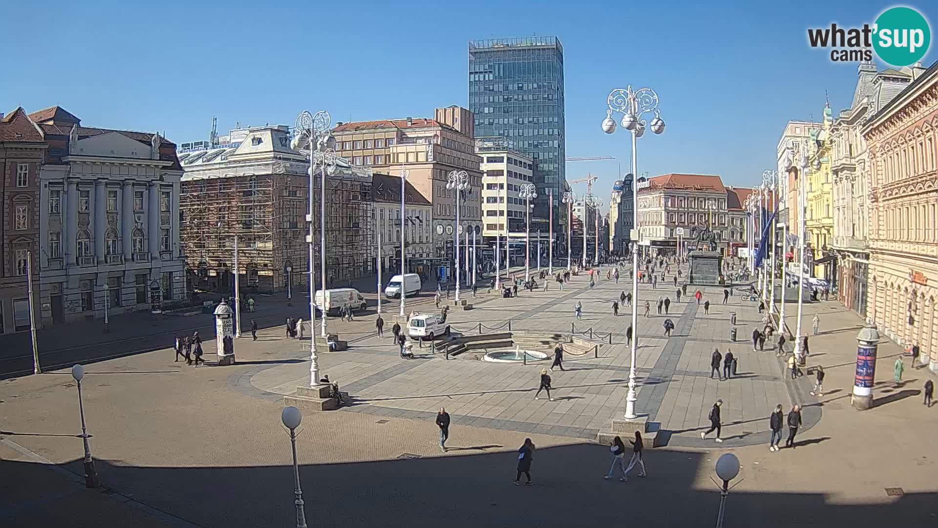 Zagreb Livecam – Bana Jelačić square