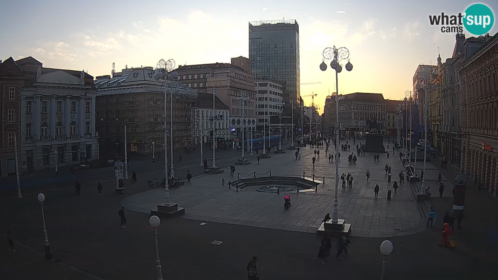 Zagreb Livecam – Bana Jelačić square