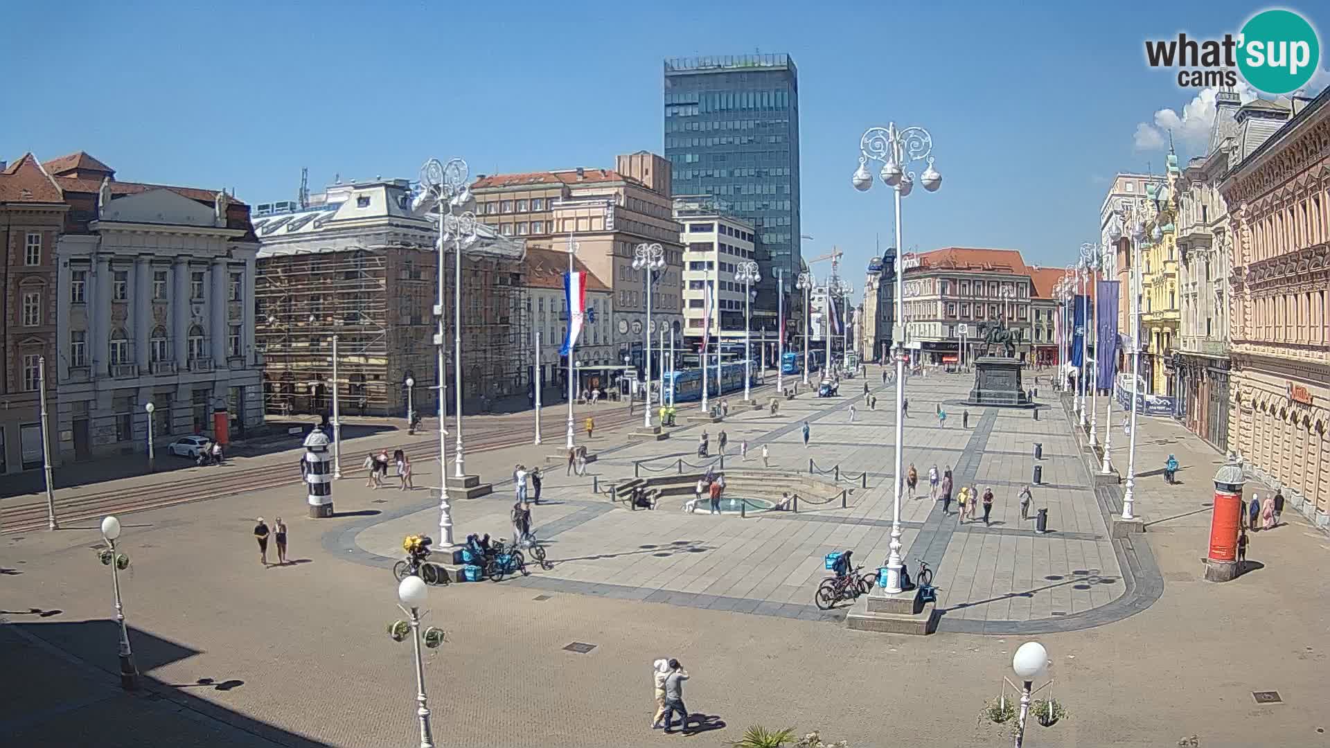 Zagreb Livecam – Bana Jelačić square