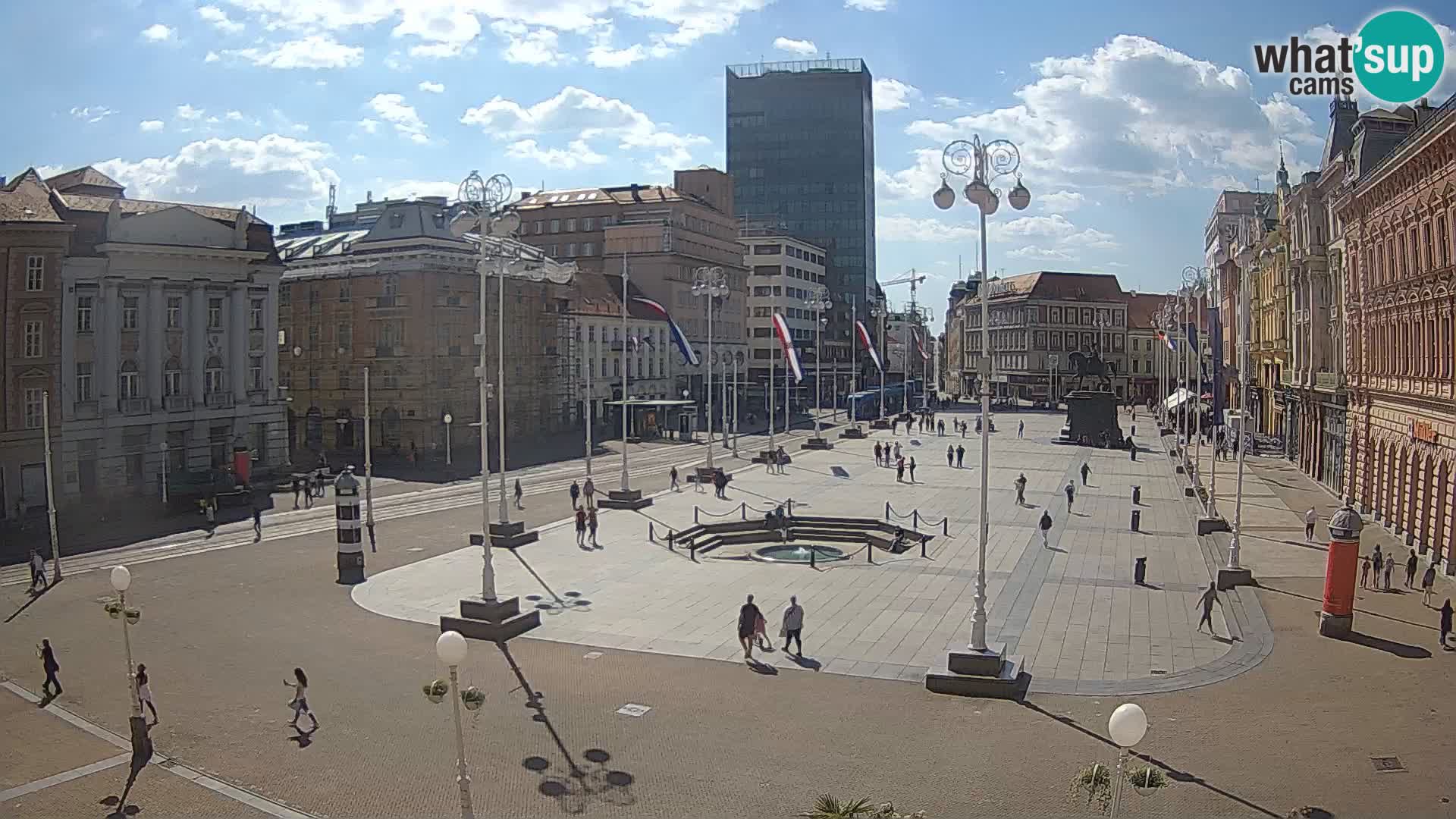 Zagreb Livecam – Bana Jelačić square