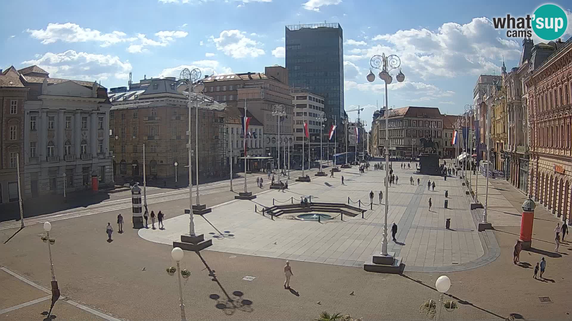 Zagreb Livecam – Bana Jelačić square
