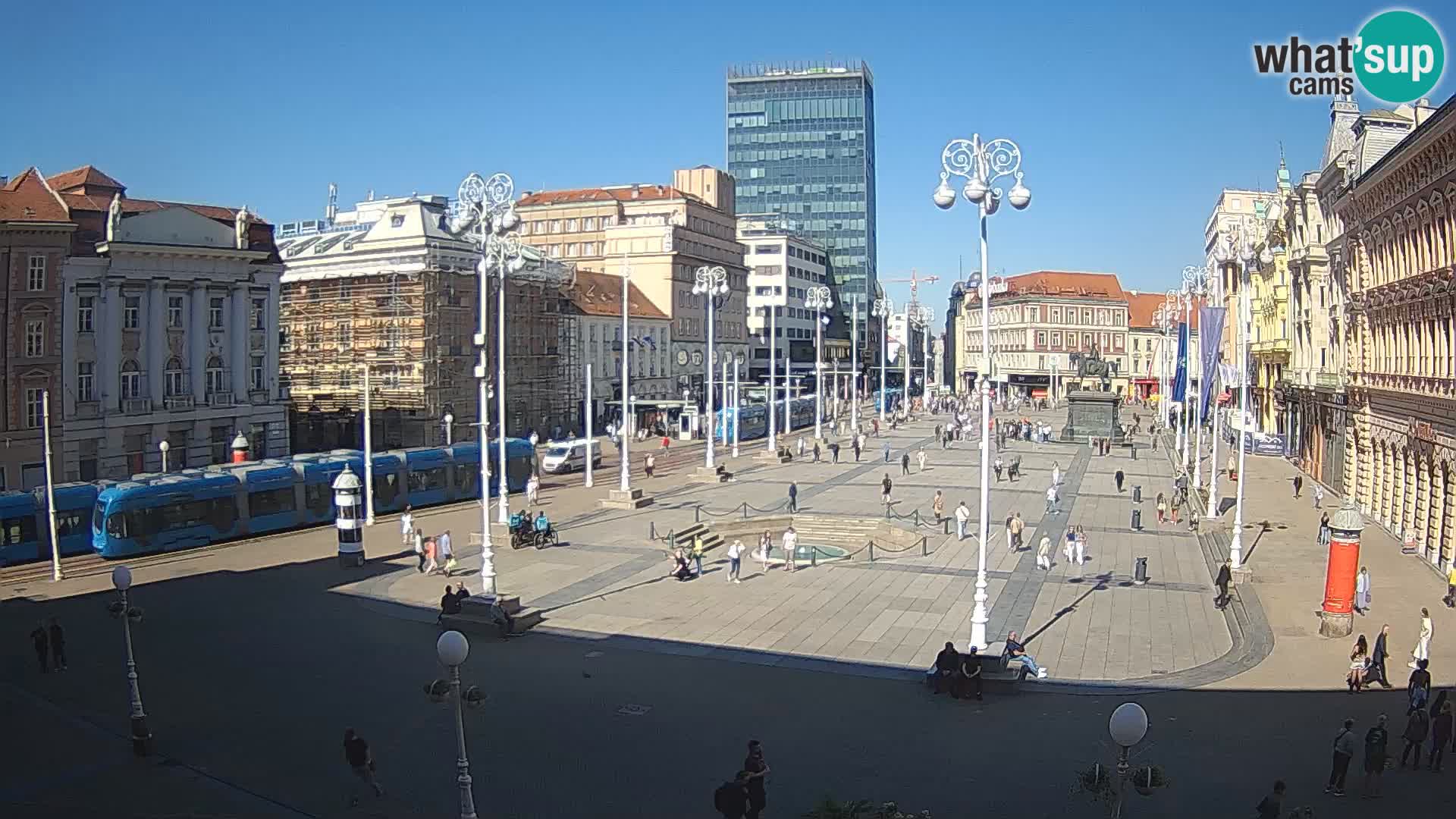 Zagreb Livecam – Bana Jelačić square