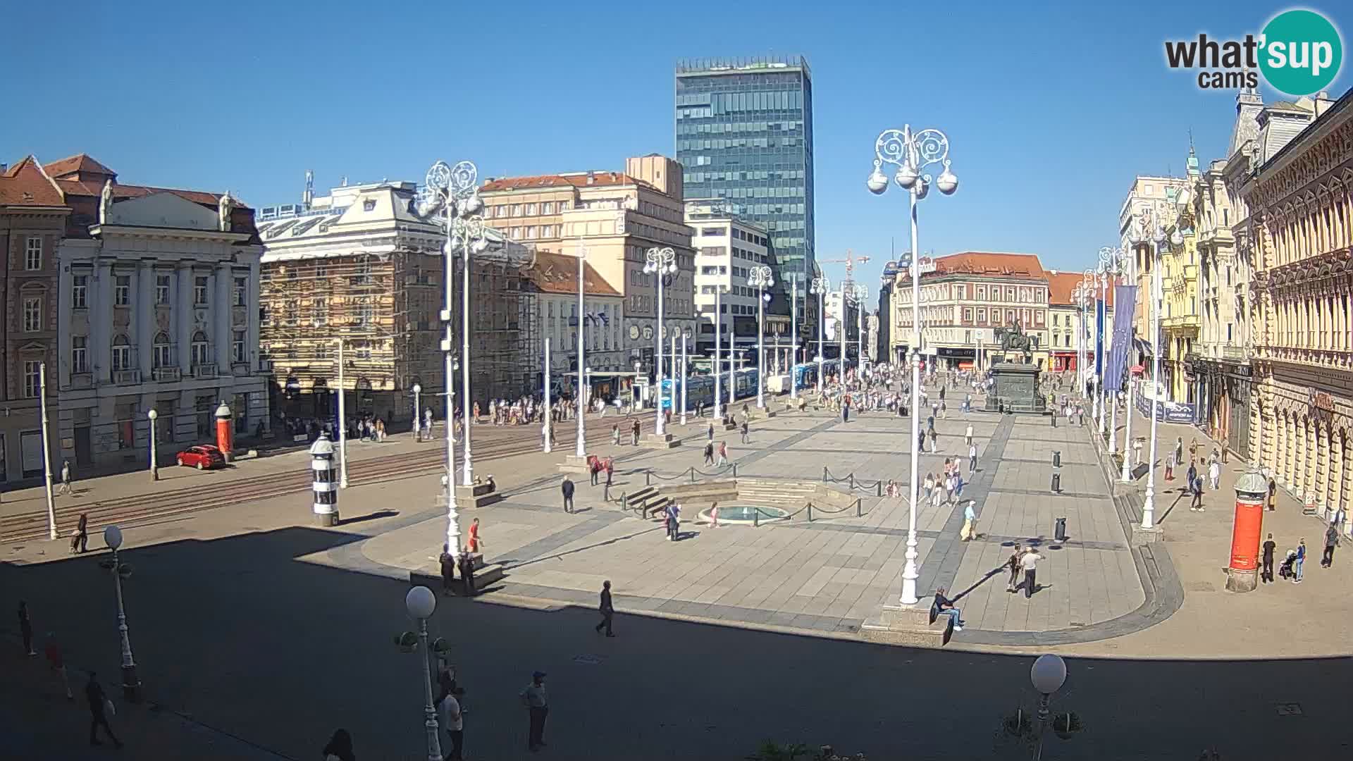 Zagreb Livecam – Bana Jelačić square