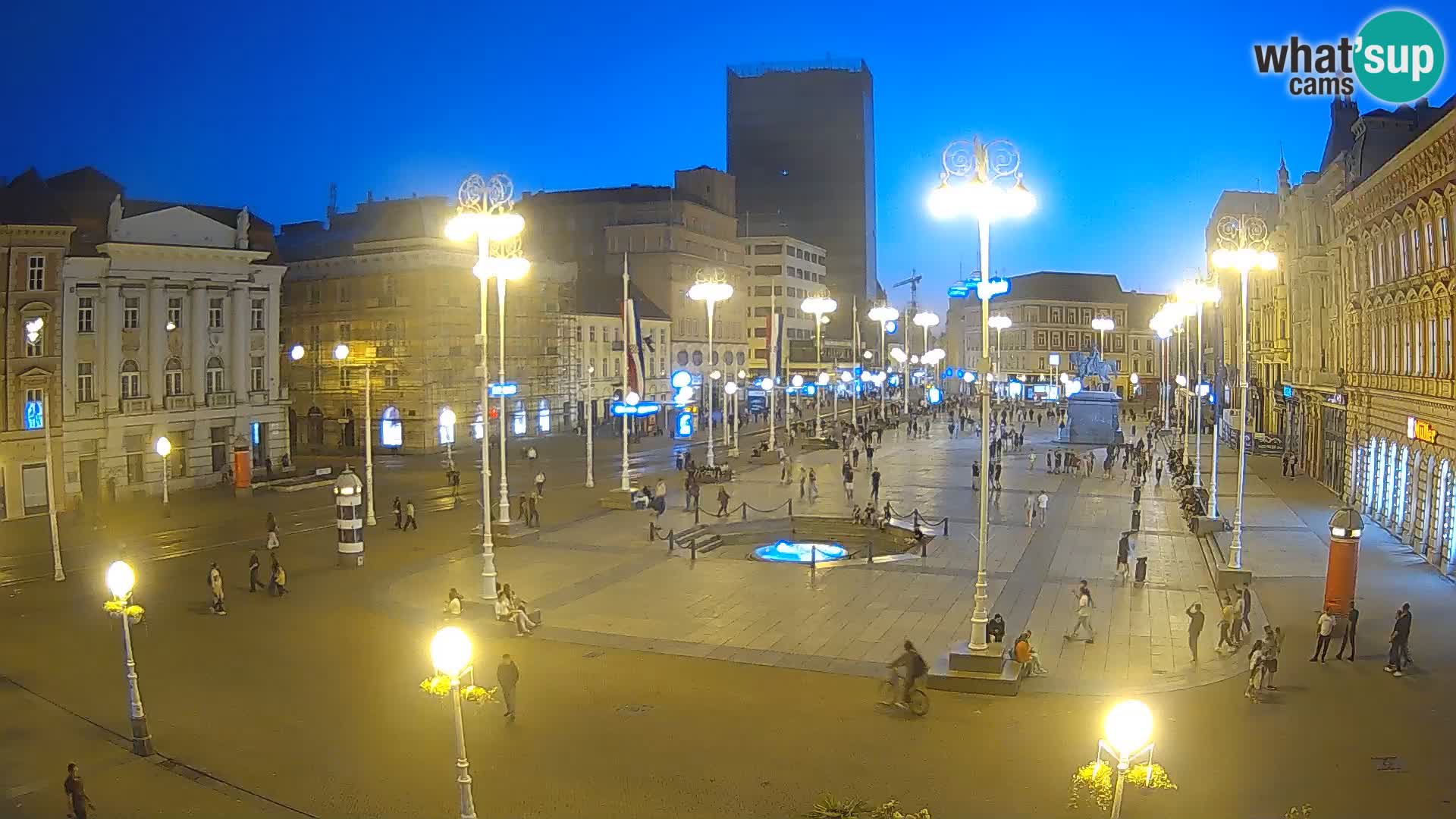 Zagreb Livecam – Bana Jelačić square