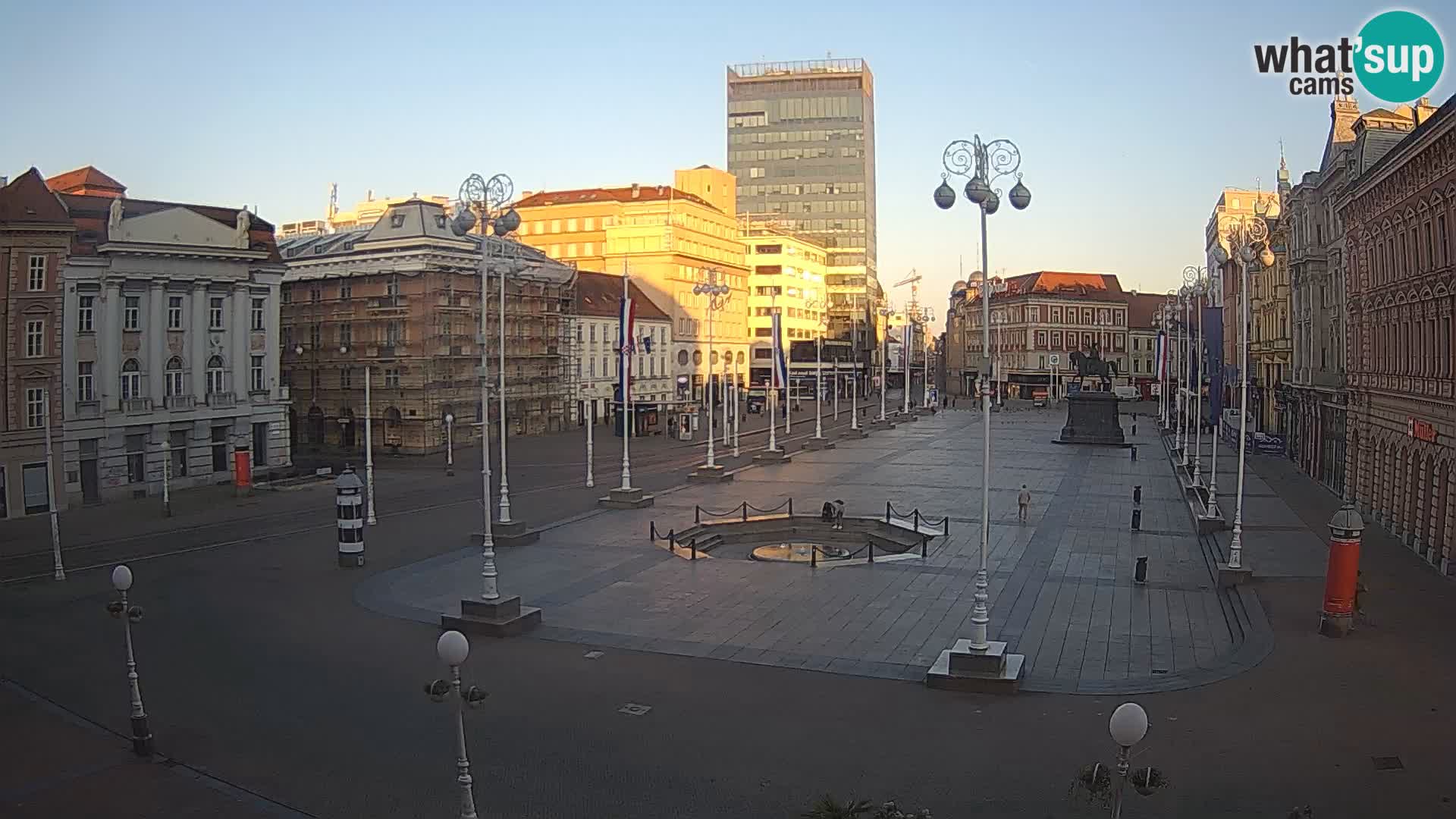Zagreb Livecam – Bana Jelačić square