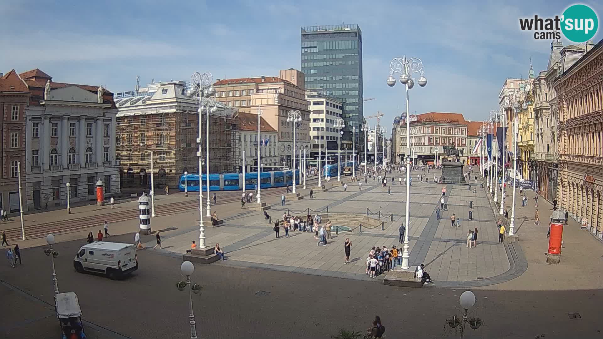 Zagreb Livecam – Bana Jelačić square