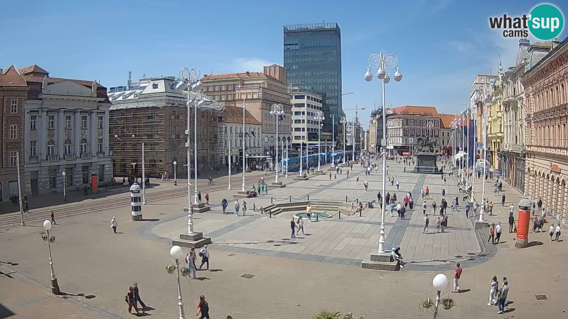 Zagreb Livecam – Bana Jelačić square