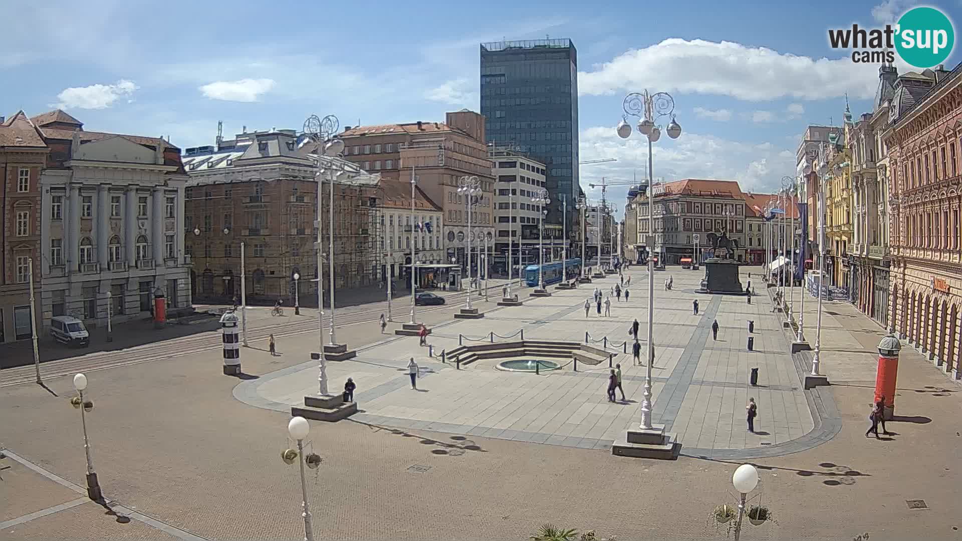 Zagreb Livecam – Bana Jelačić square