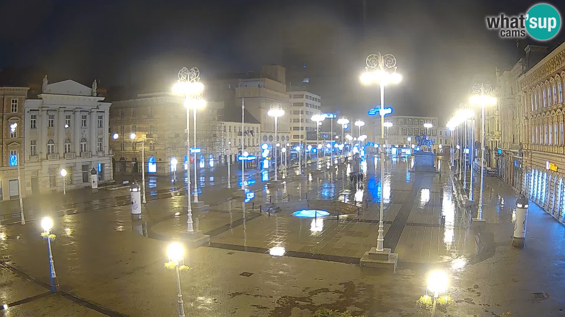 Zagabria Live Webcam piazza Bana Jelačić