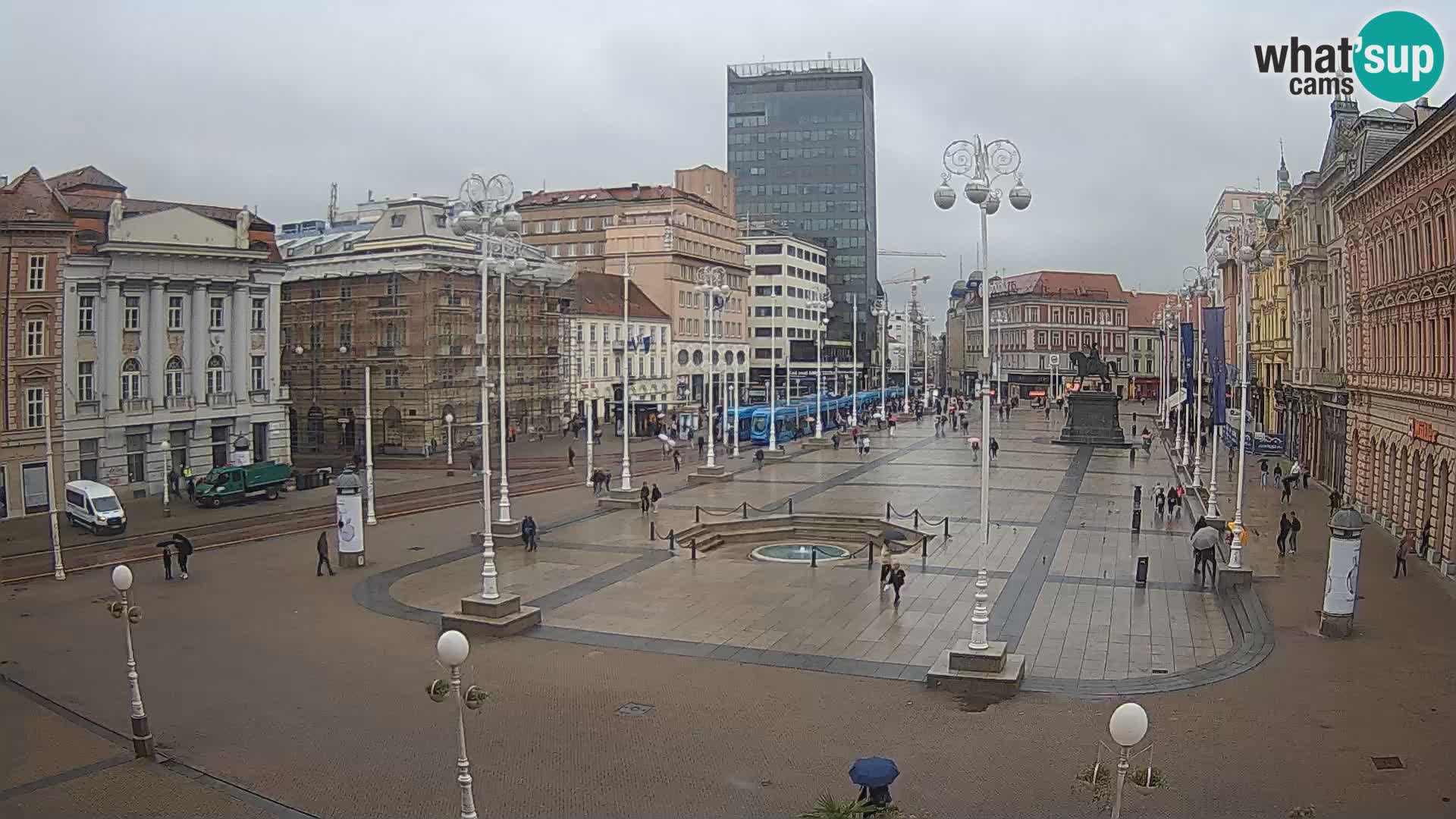Zagreb Livecam – Bana Jelačić square