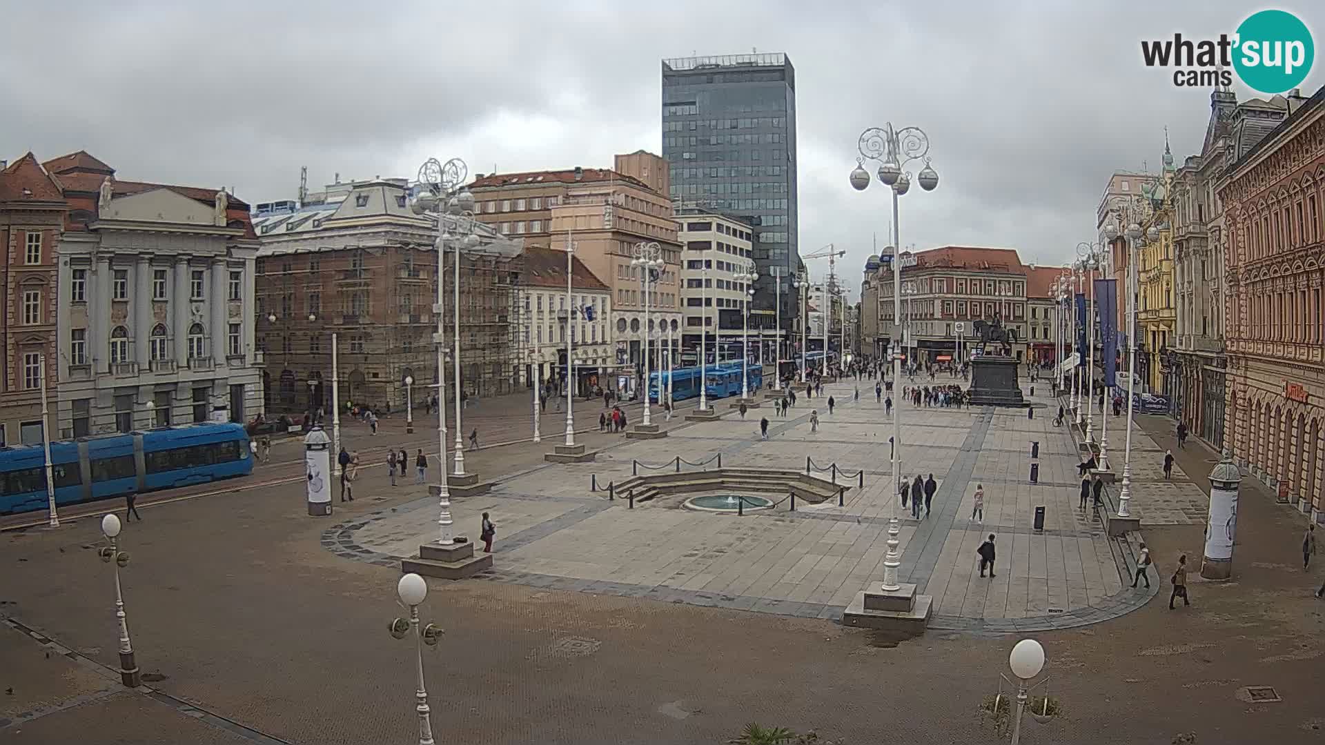 Zagreb Livecam – Bana Jelačić square