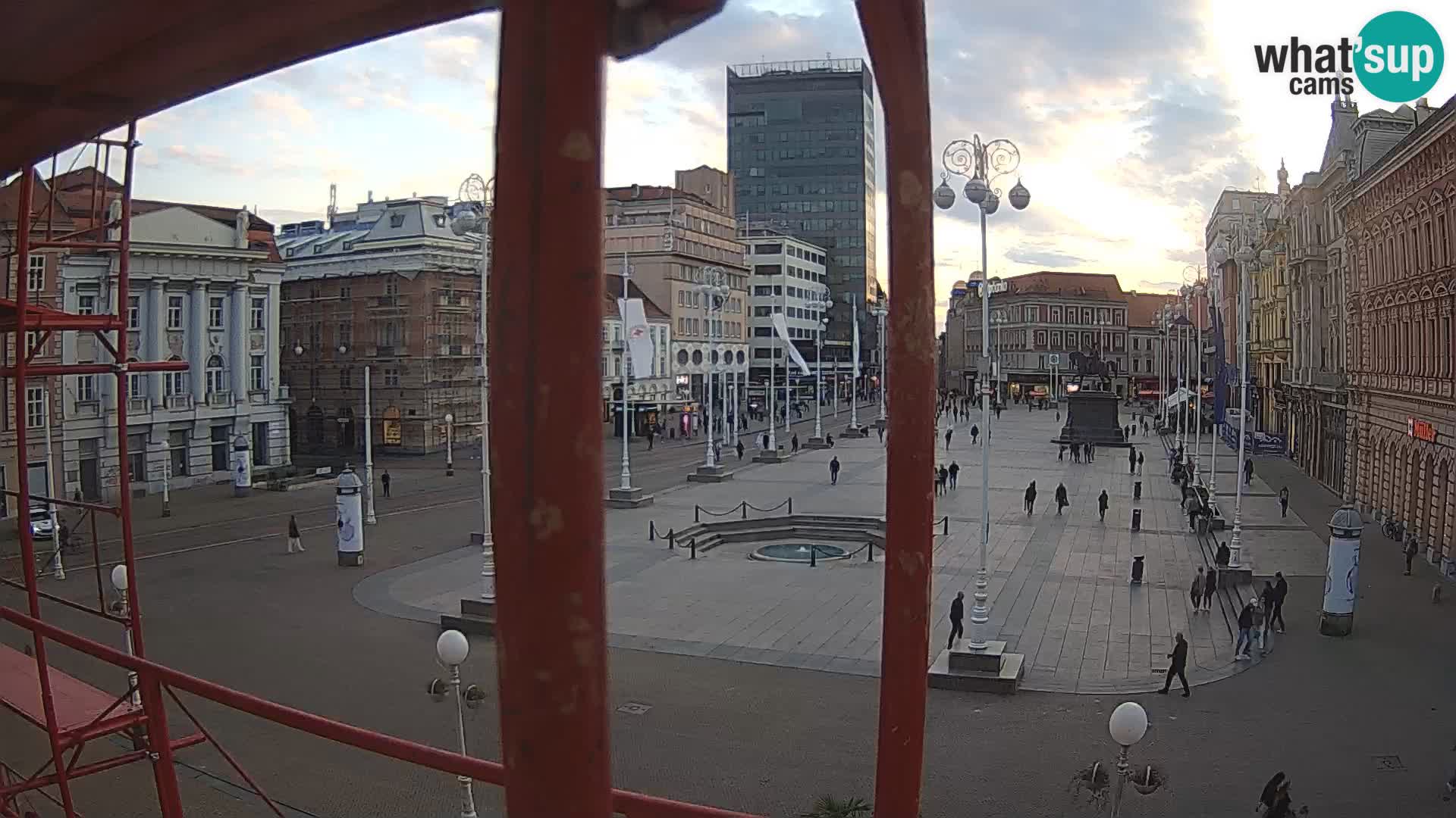 Zagreb Livecam – Bana Jelačić square