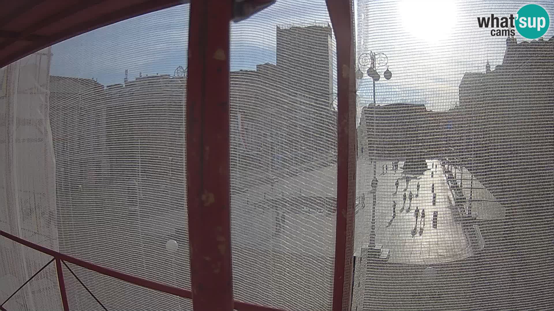 Zagreb camera en vivo plaza Bana Jelačić