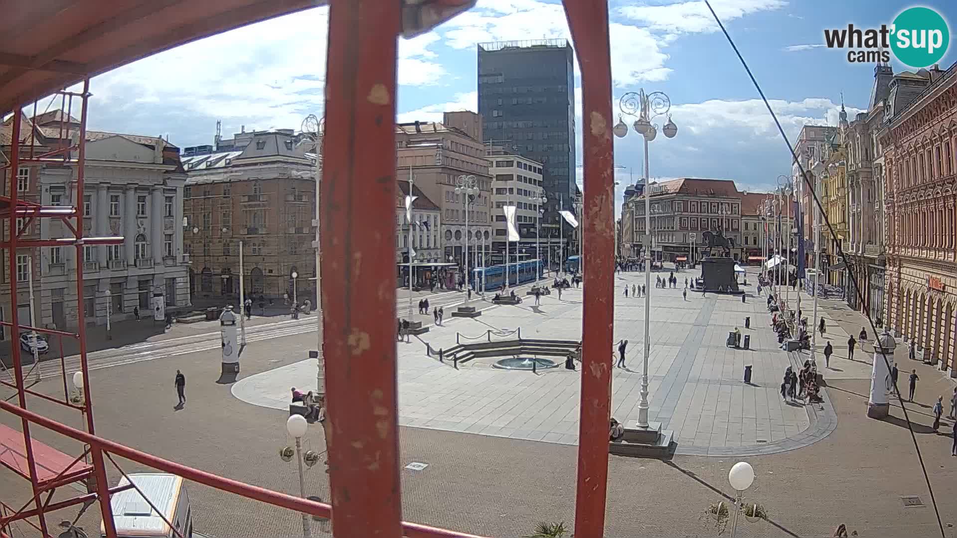 Zagreb Livecam – Bana Jelačić square