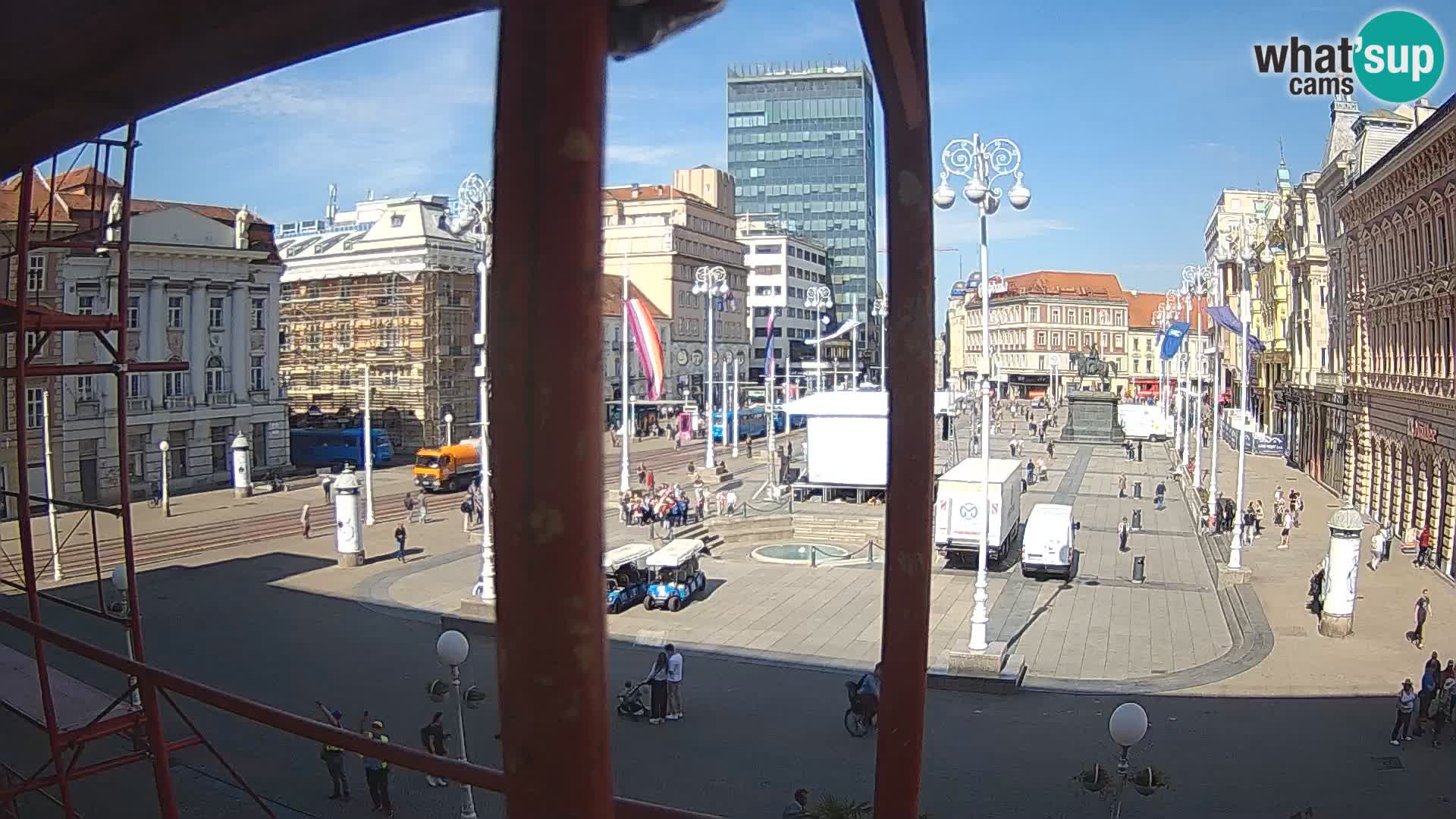 Zagreb Livecam – Bana Jelačić square