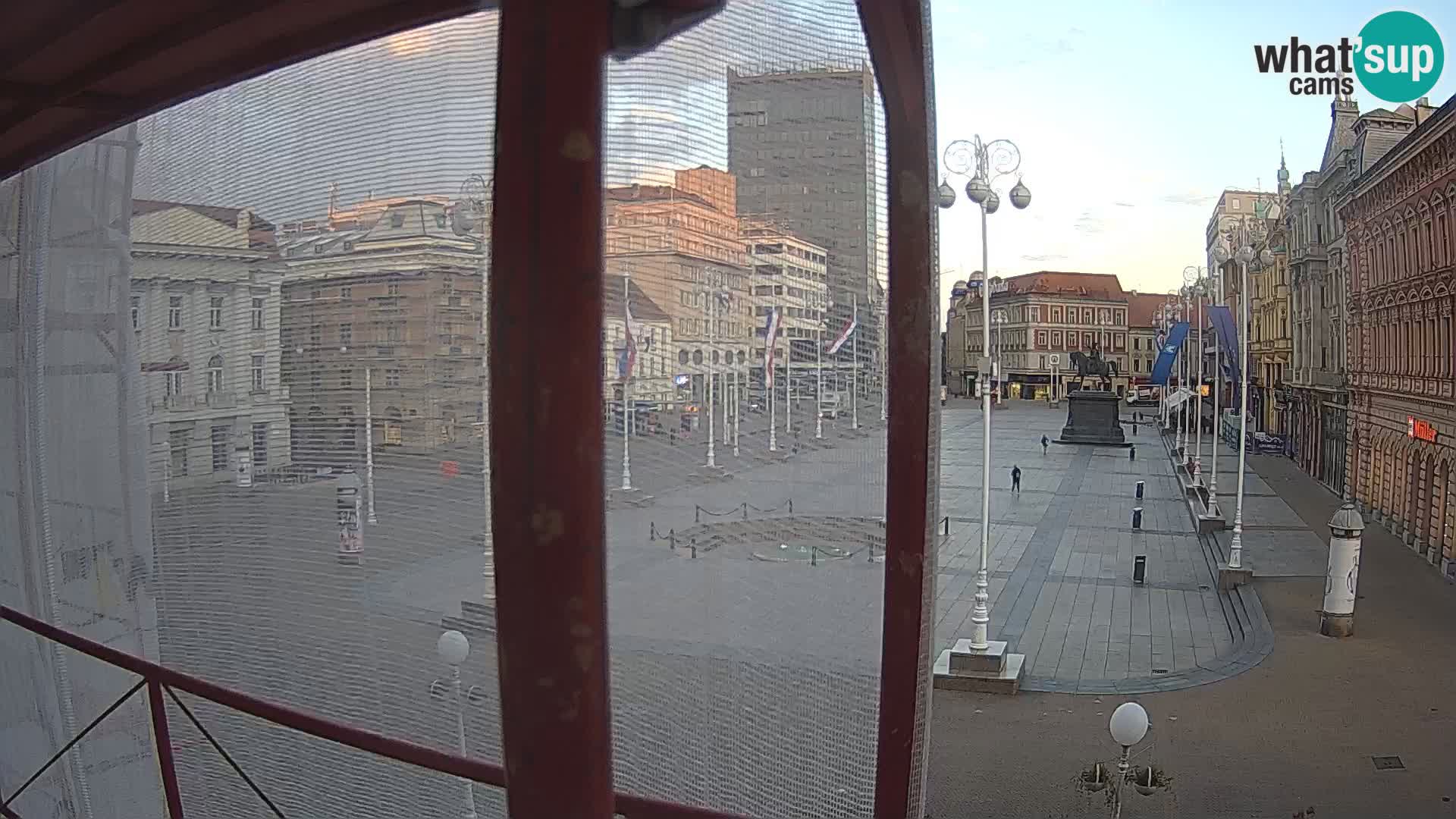 Zagreb Livecam – Bana Jelačić square