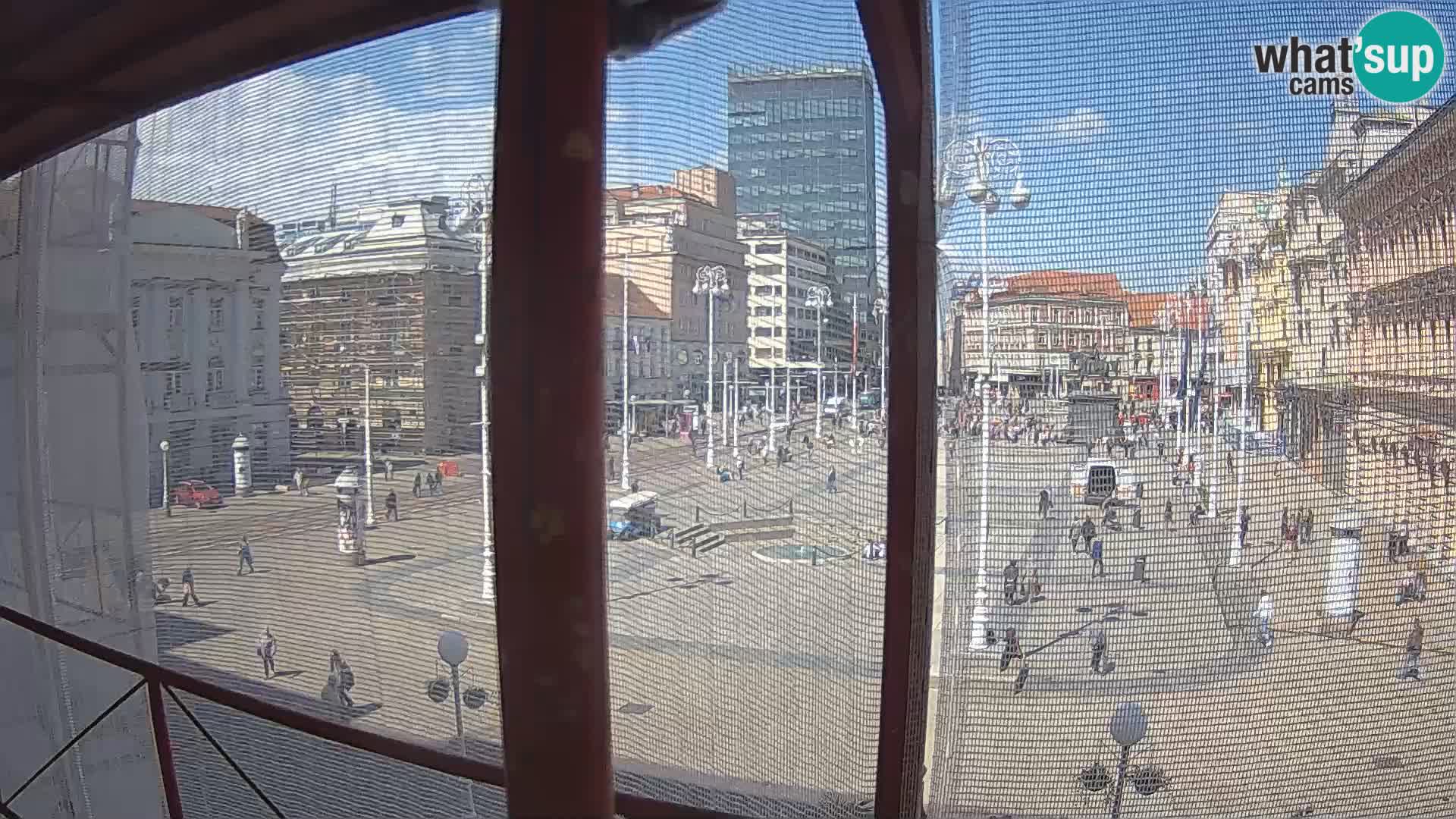 Zagreb Livecam – Bana Jelačić square
