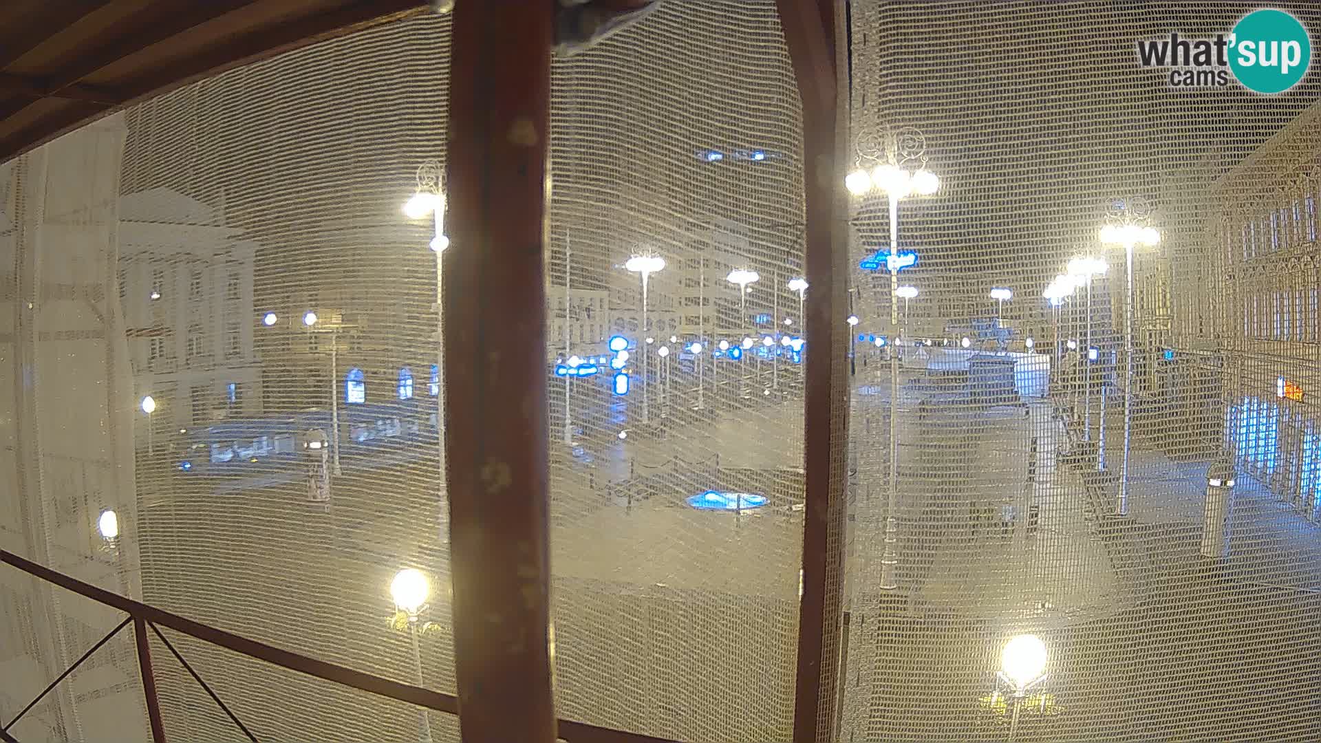 Zagreb spletna kamera trg Bana Jelačića