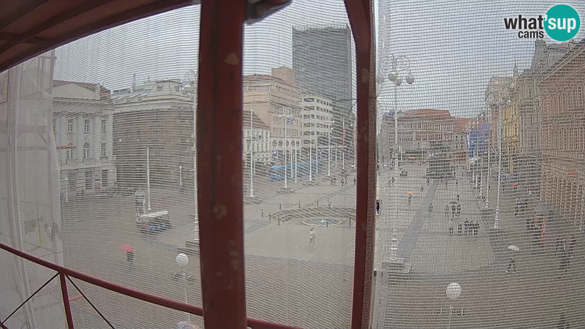 Zagreb Livecam – Bana Jelačić square