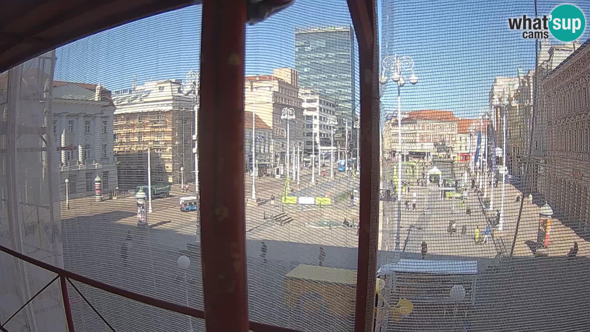 Zagreb Livecam – Bana Jelačić square