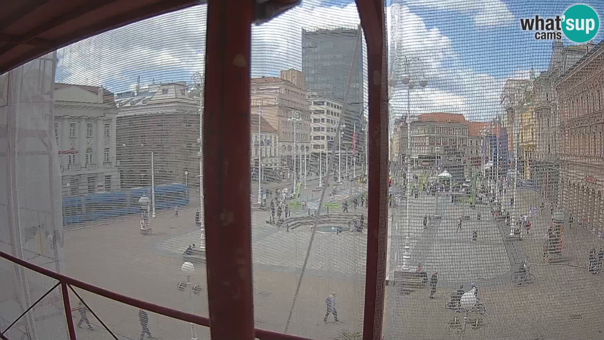 Zagreb Livecam – Bana Jelačić square