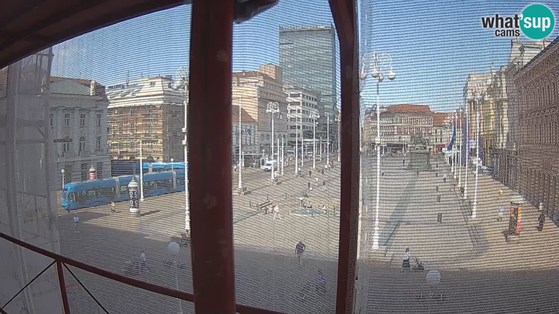 Zagreb Livecam – Bana Jelačić square