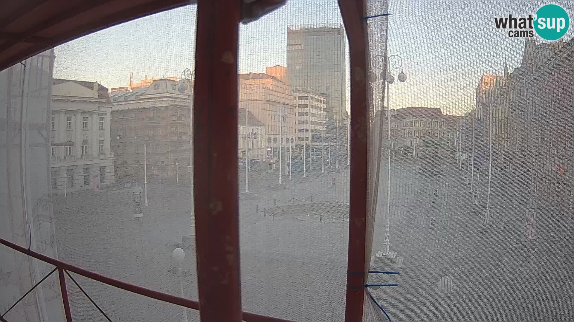 Zagabria Live Webcam piazza Bana Jelačić