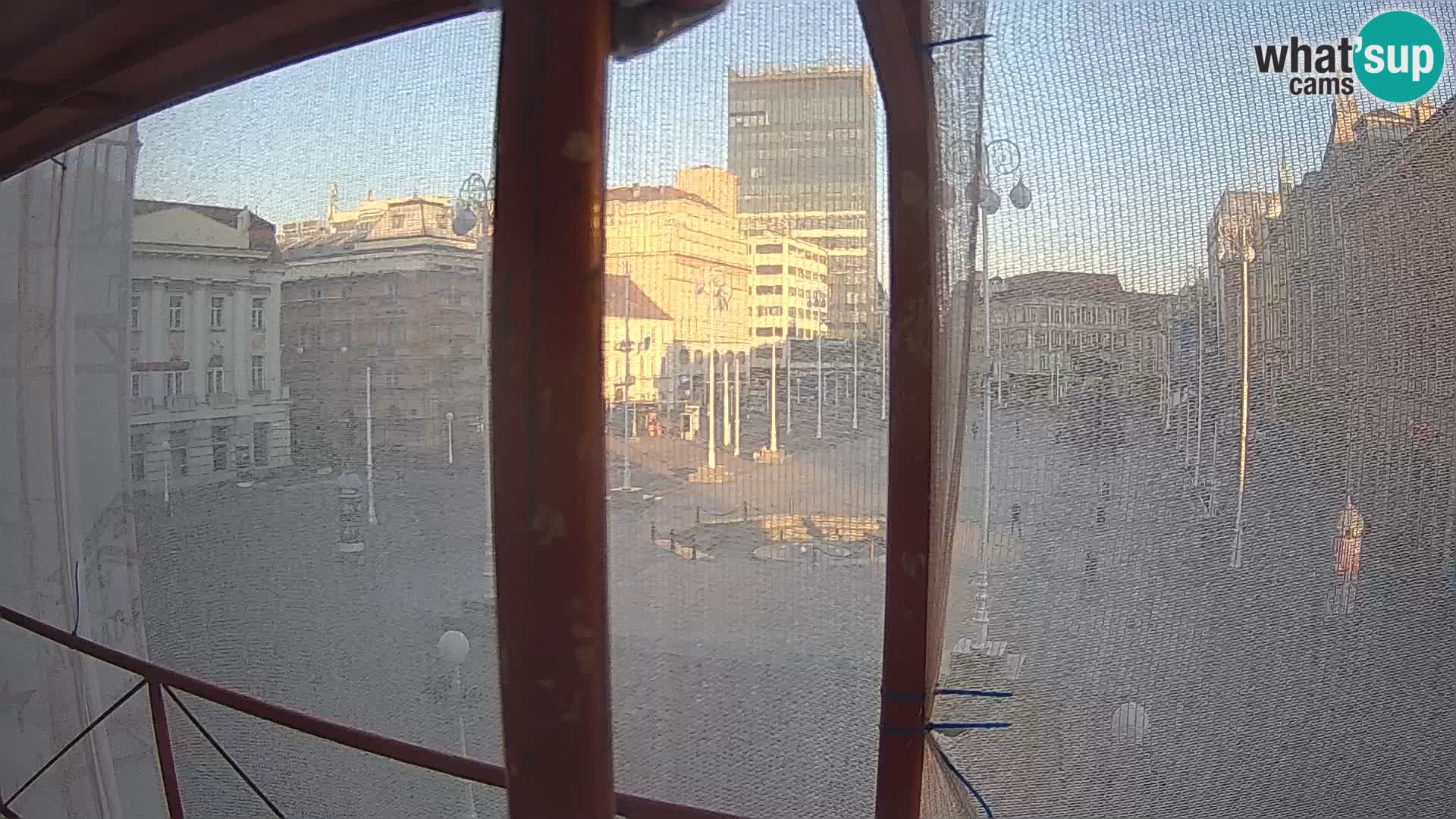 Zagreb camera en vivo plaza Bana Jelačić
