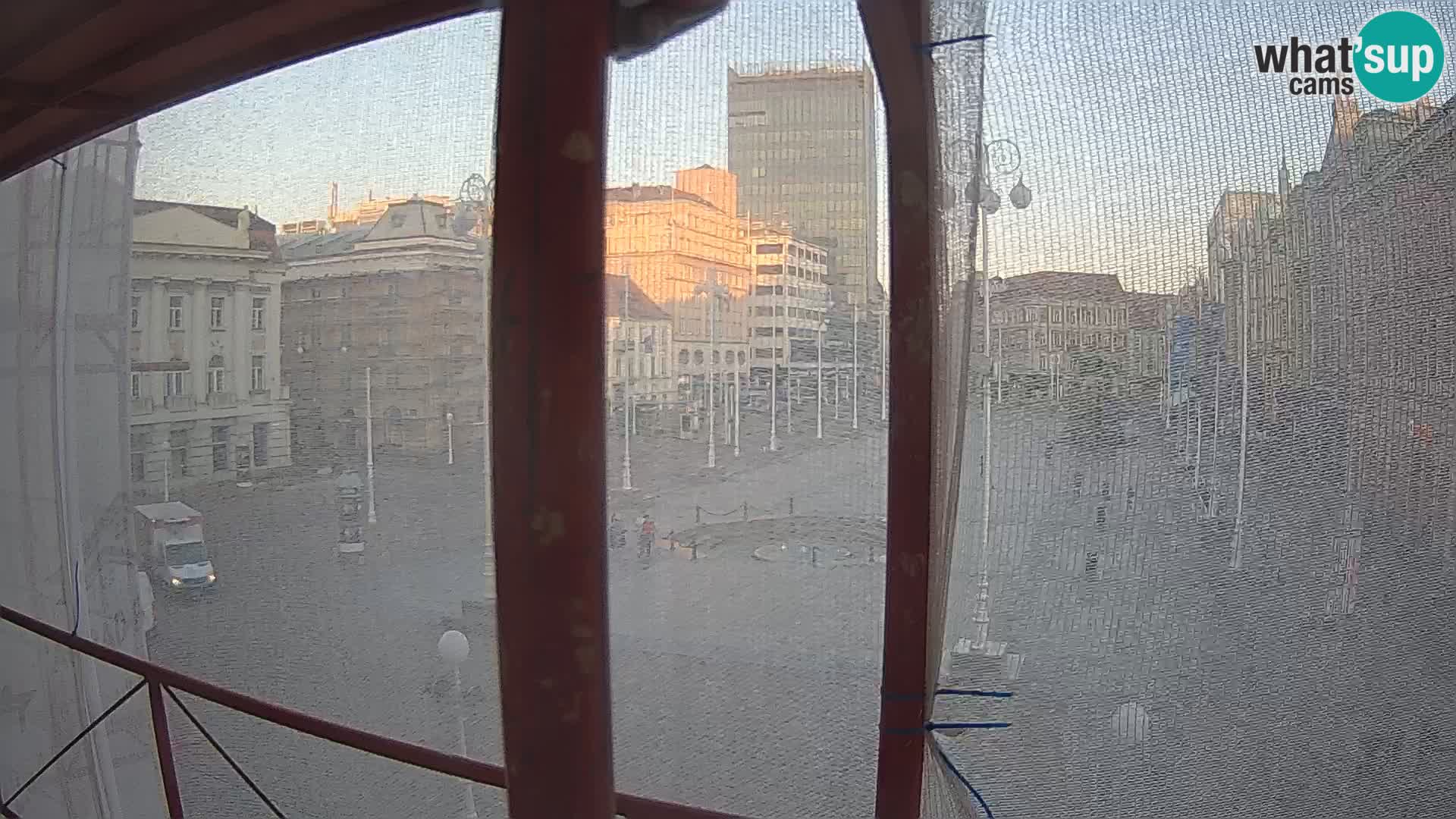 Zagreb camera en vivo plaza Bana Jelačić