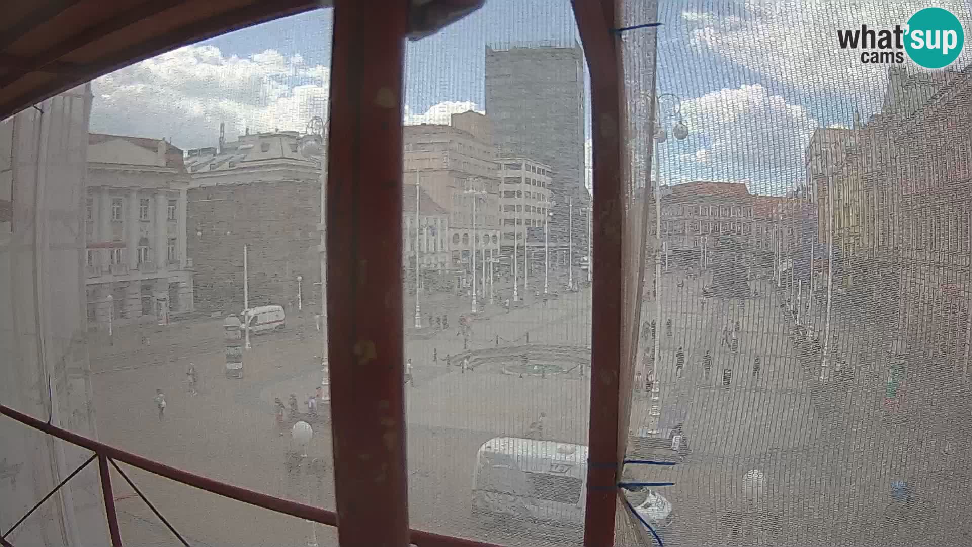 Zagreb Live Webcam Platz Bana Jelačić