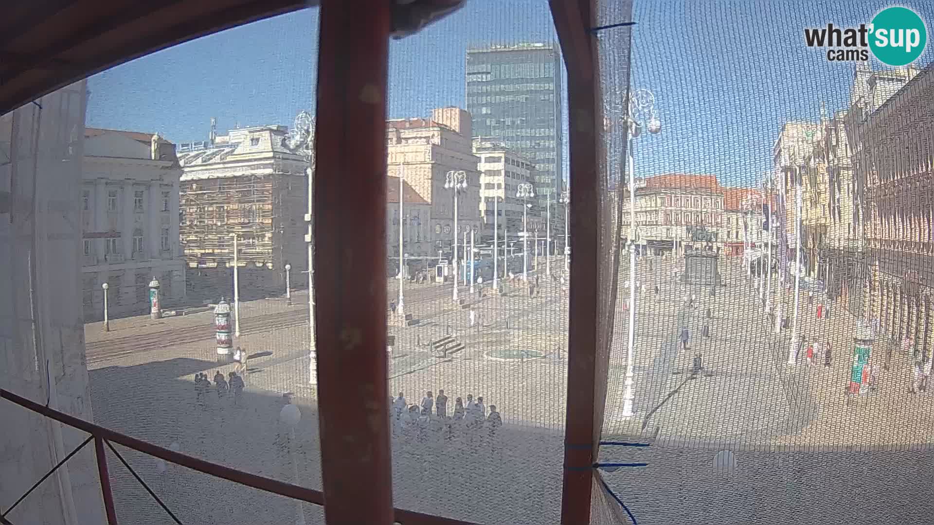 Zagreb Livecam – Bana Jelačić square