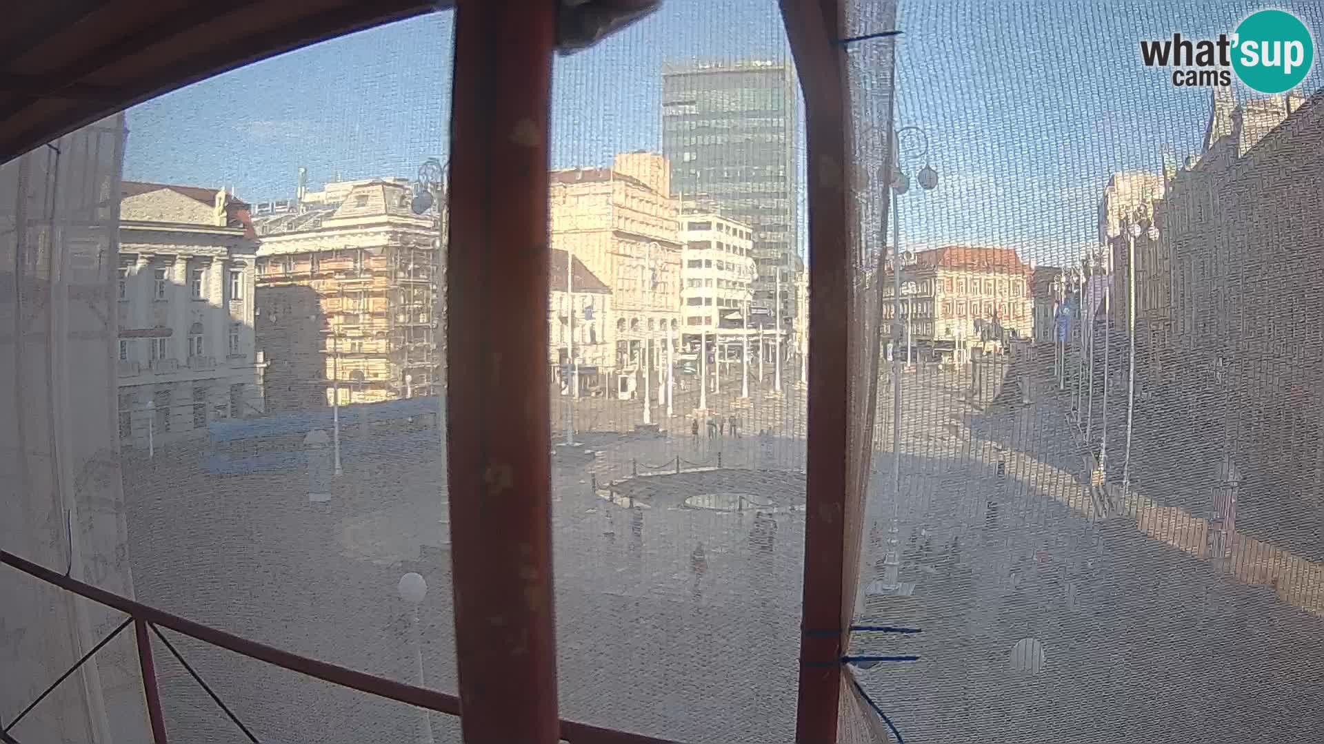 Zagabria Live Webcam piazza Bana Jelačić