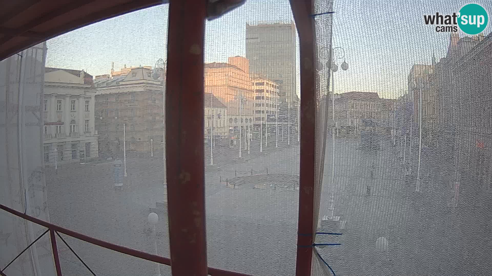Zagreb camera en vivo plaza Bana Jelačić