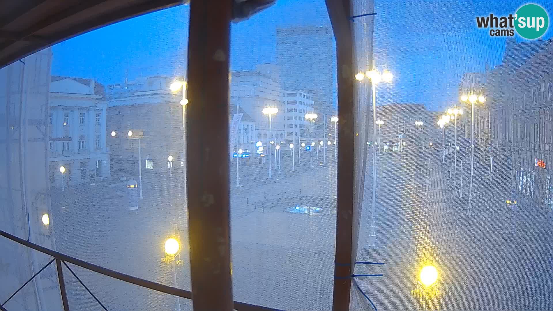 Zagreb Live Webcam Platz Bana Jelačić