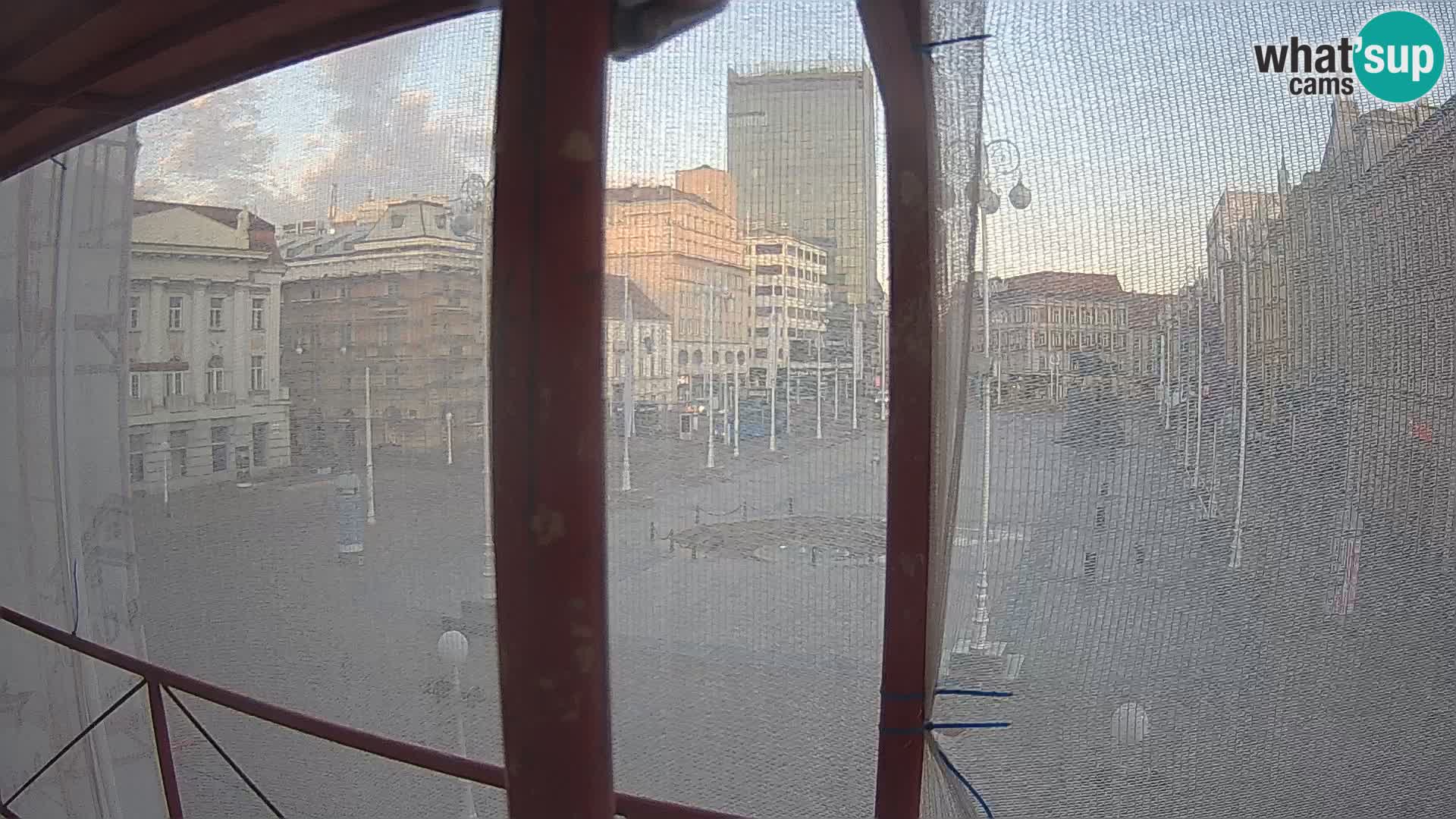 Zagabria Live Webcam piazza Bana Jelačić