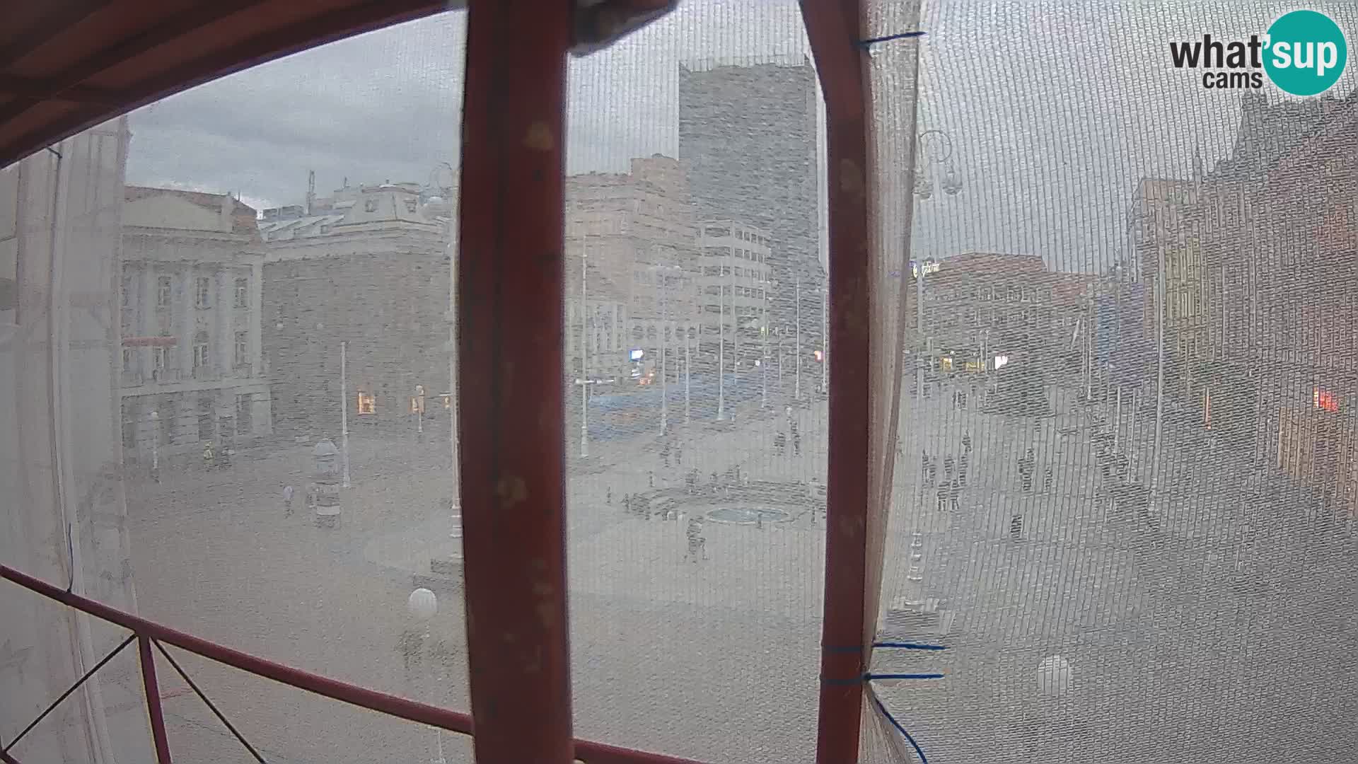 Zagreb camera en vivo plaza Bana Jelačić