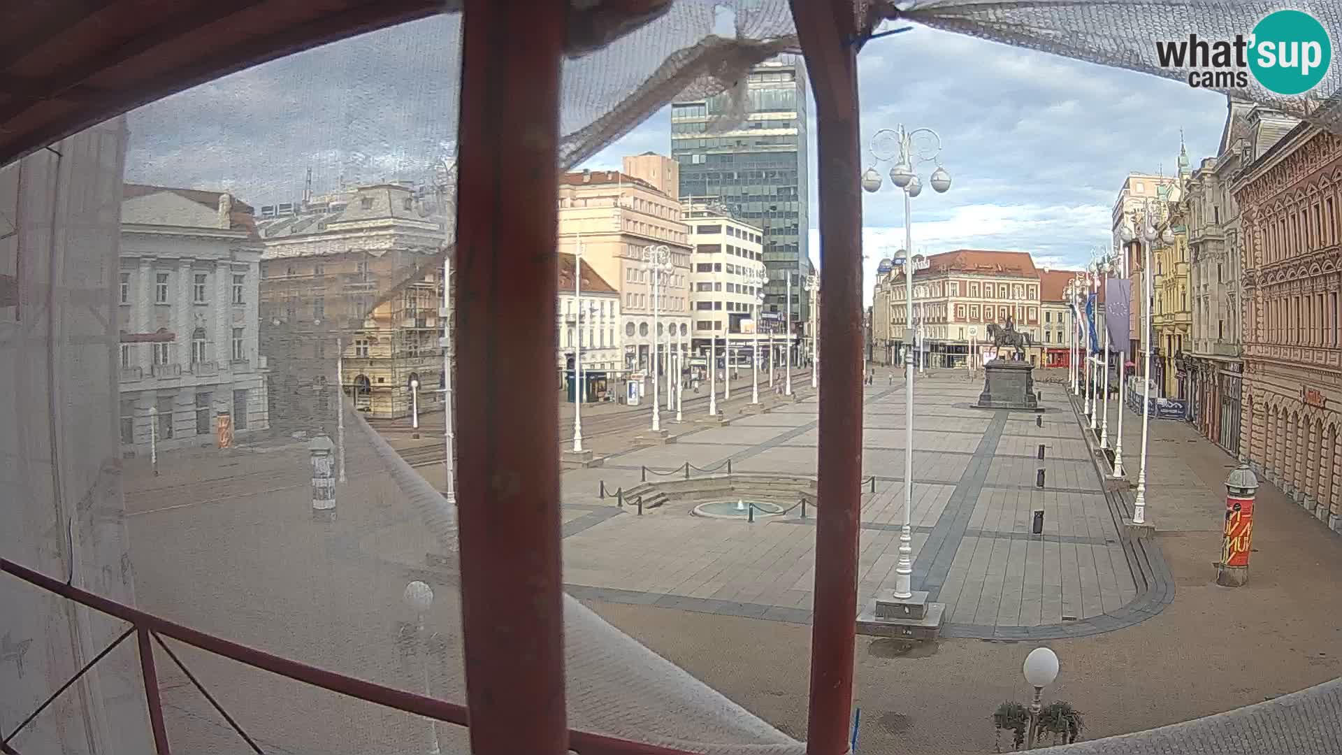 Zagreb Livecam – Bana Jelačić square