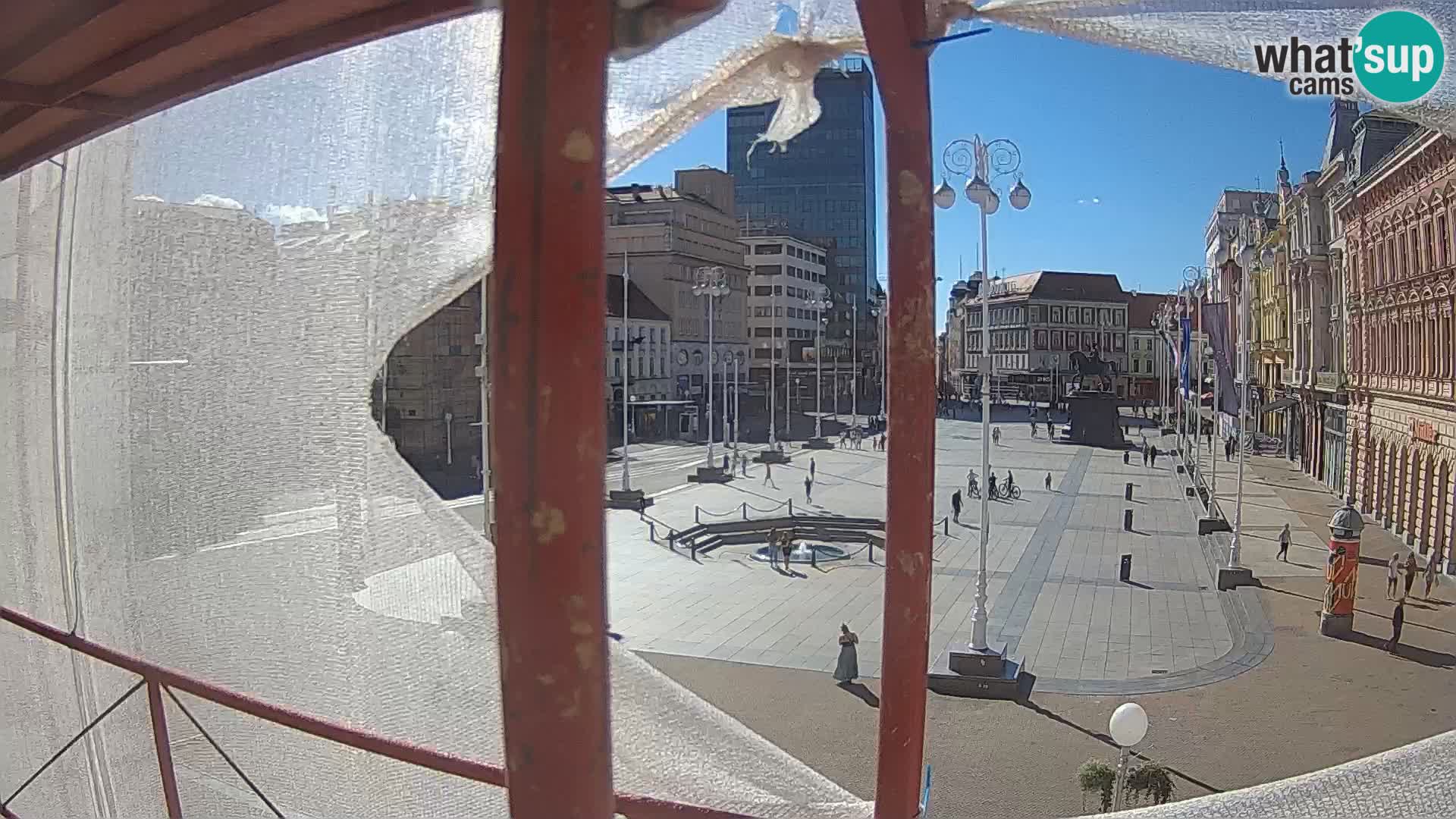 Zagreb Livecam – Bana Jelačić square
