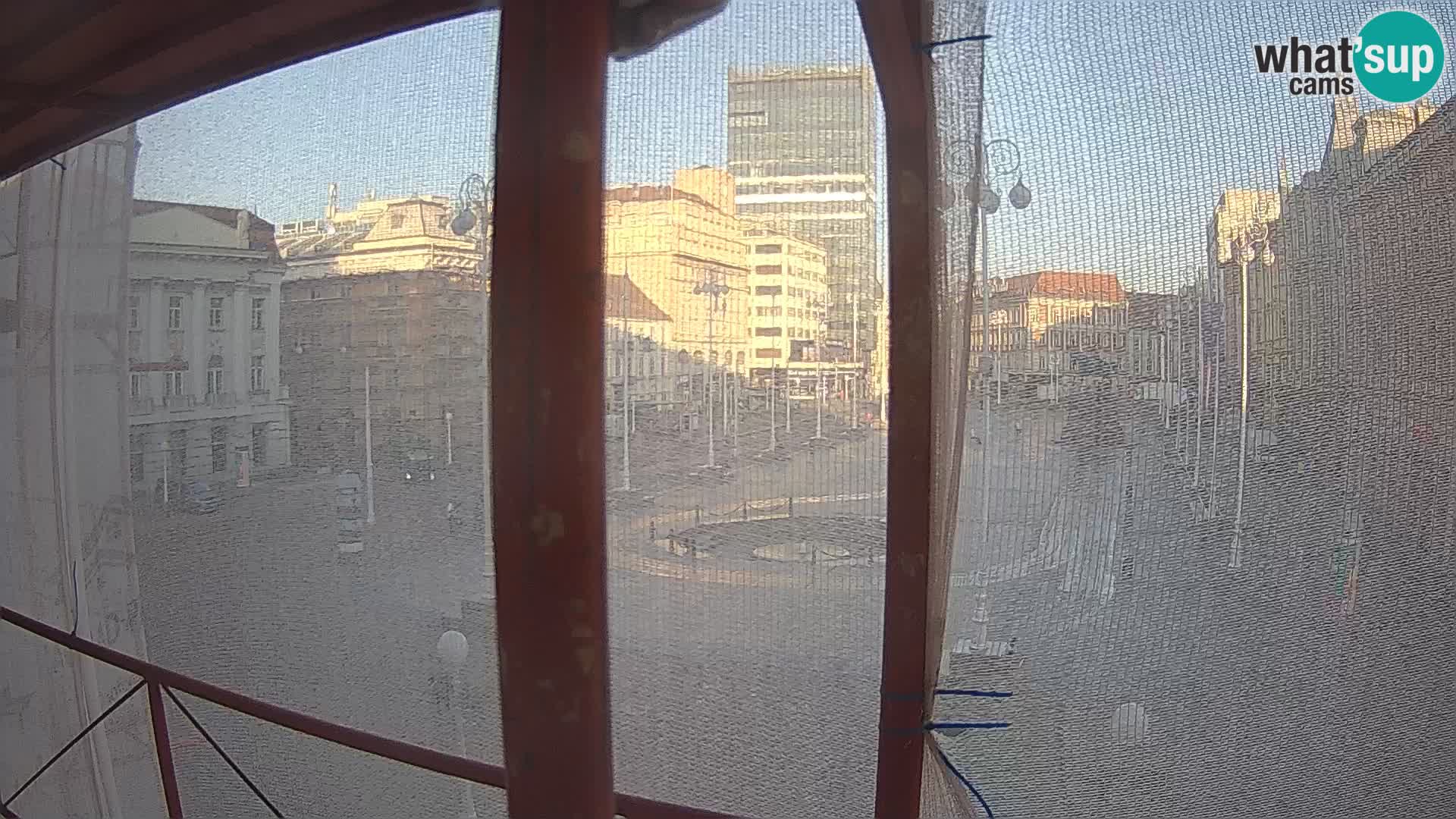 Zagreb Live Webcam Platz Bana Jelačić